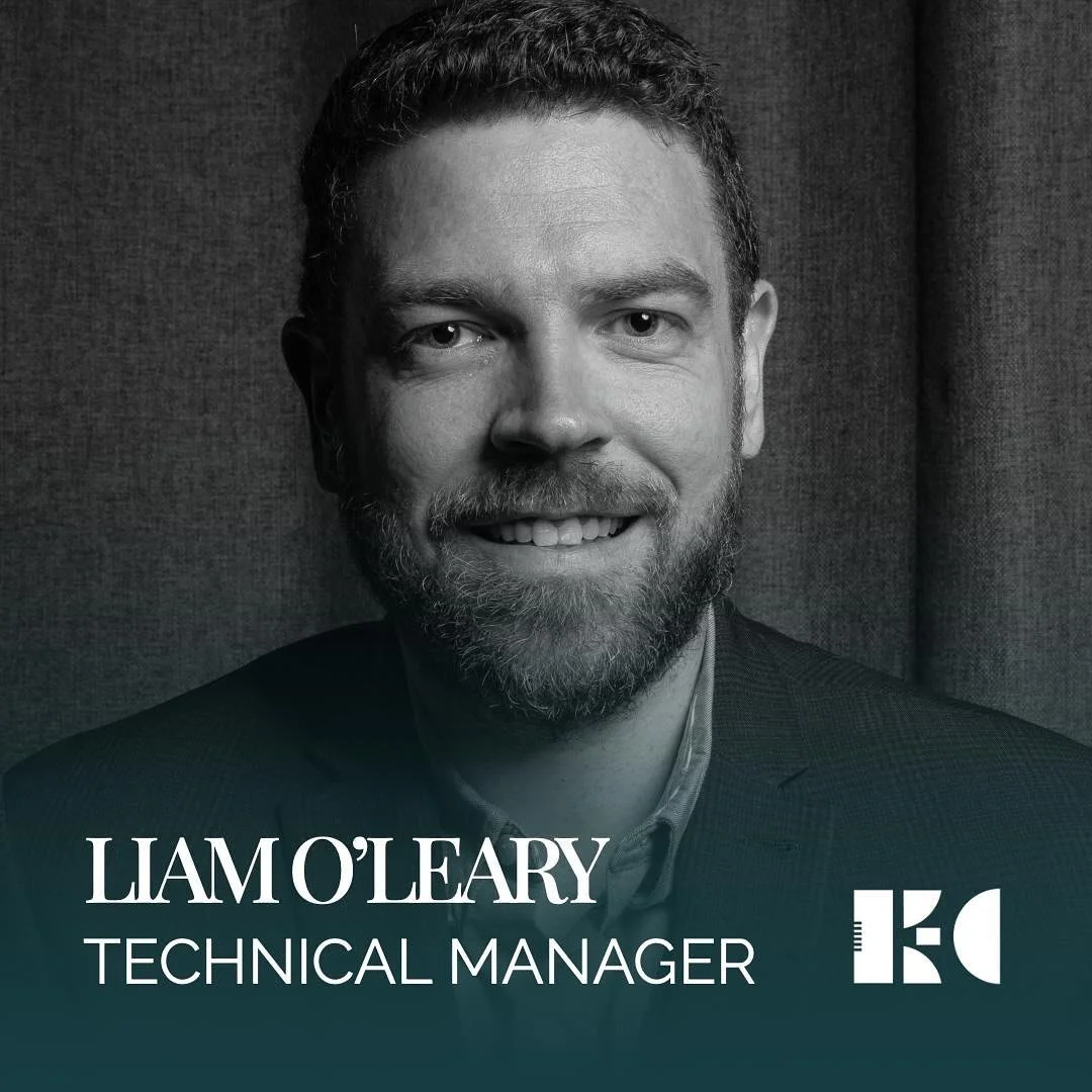 Our Technical Manager Liam O’Leary