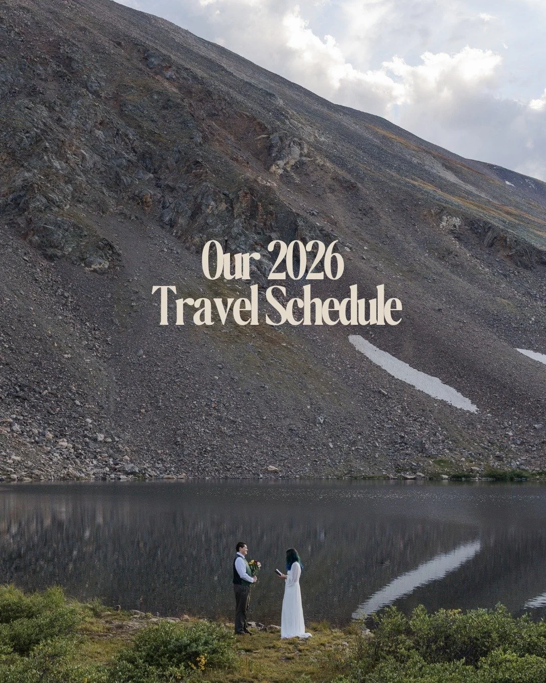 There is so much goodness and magic coming in 2026, and we seriously cannot wait!!✨👀

Important note: If you're considering a date that doesn't fit this schedule, we'd still love to hear from you! If we're unavailable, we never leave inquiring coupl