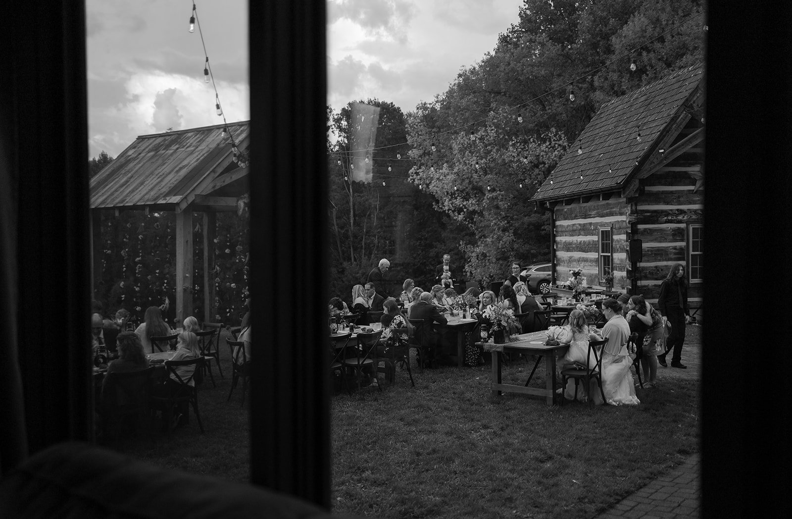 North Carolina Micro Wedding at the Heavens in September. Photography by Trail Magic Elopements and Micro Weddings.