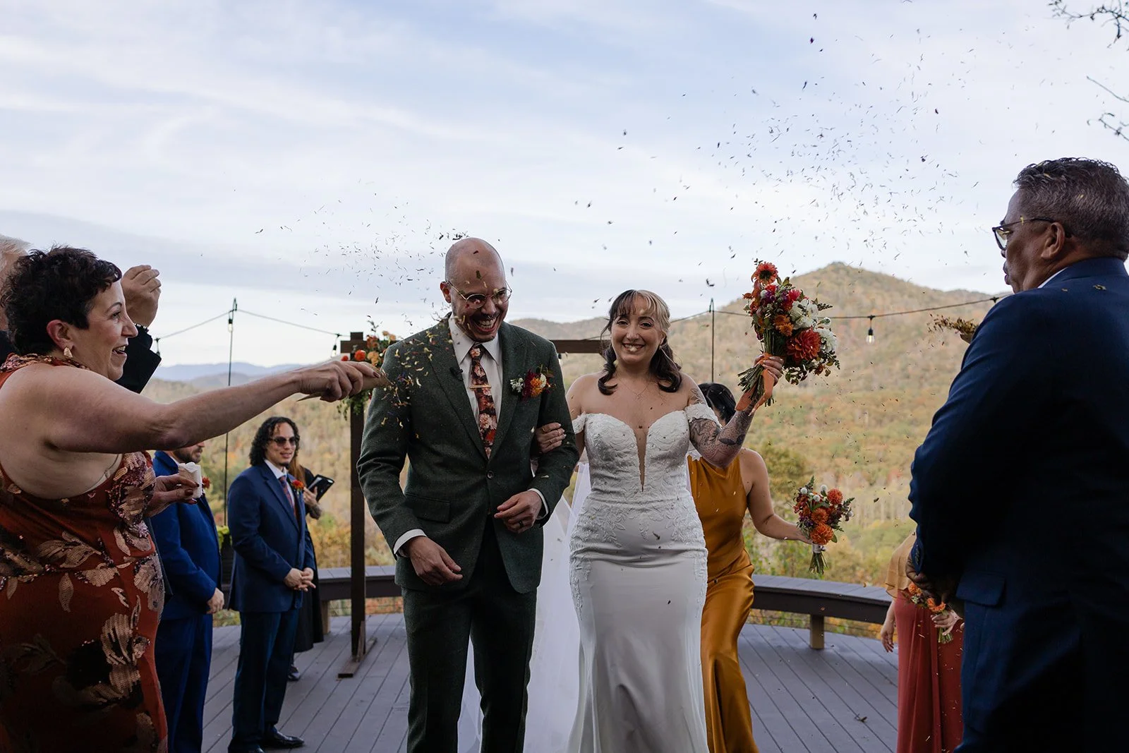 Bryson City, Smoky Mountain Micro-wedding