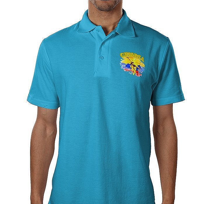Low+cost+Cumbia+polo+shirt+turquoise+front+side.jpg