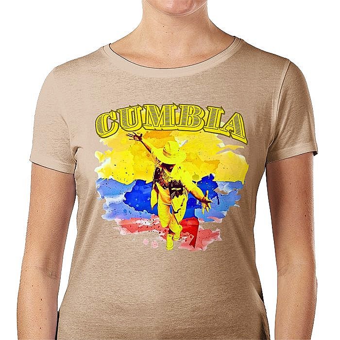 Cumbia+women+valuable+t-shirts+sand+front+side.jpg