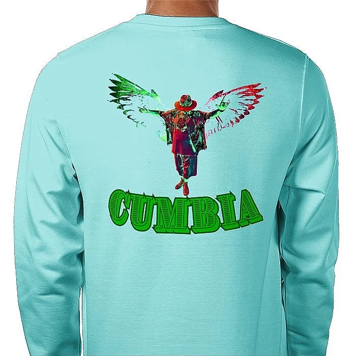 Cumbia+unisex+premium+sweatshirt+peppermint+back+side.jpg