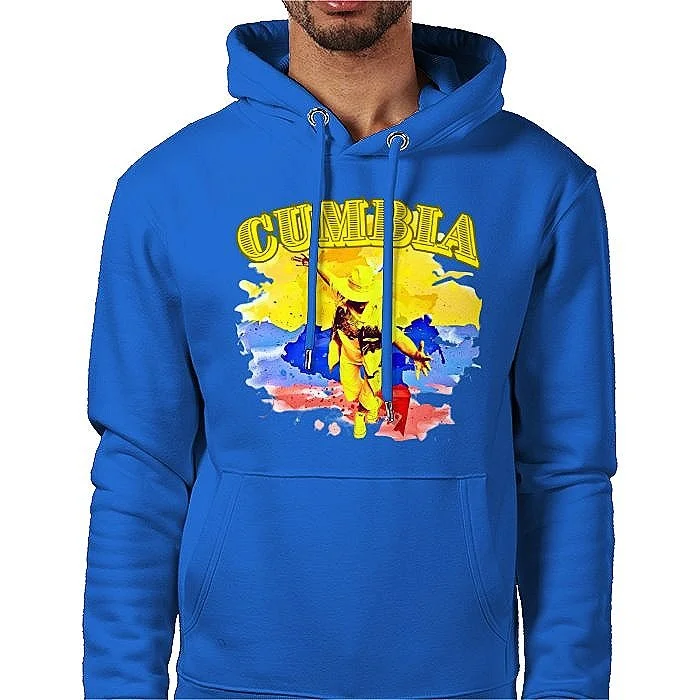 Cumbia+unisex+premium+hoodies+royal-blue+front+side.jpg
