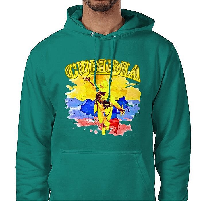 Cumbia+unisex+great+valuable+hoodies+jade+front+side.jpg