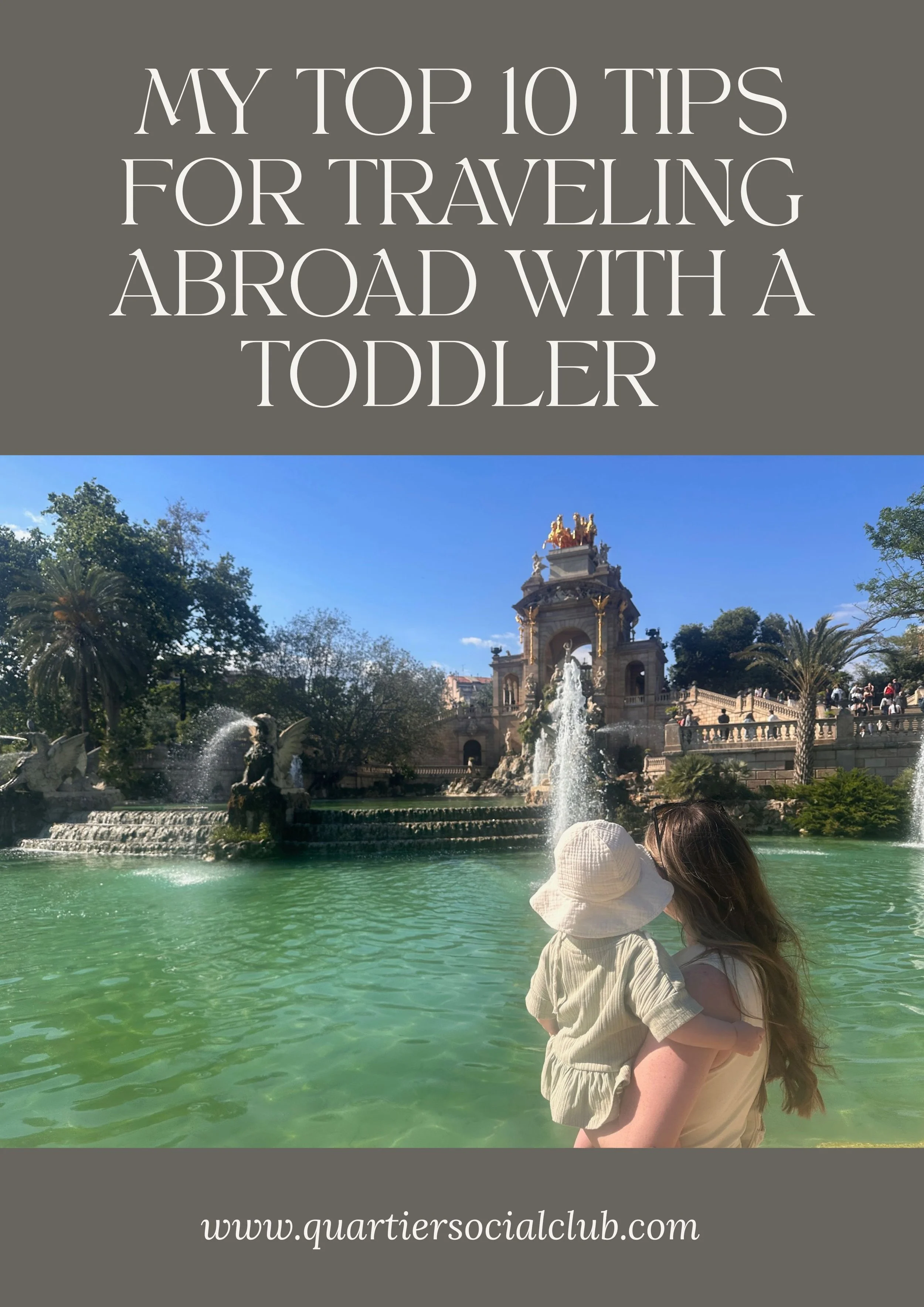 10 Tips for Traveling Abroad with a Toddler