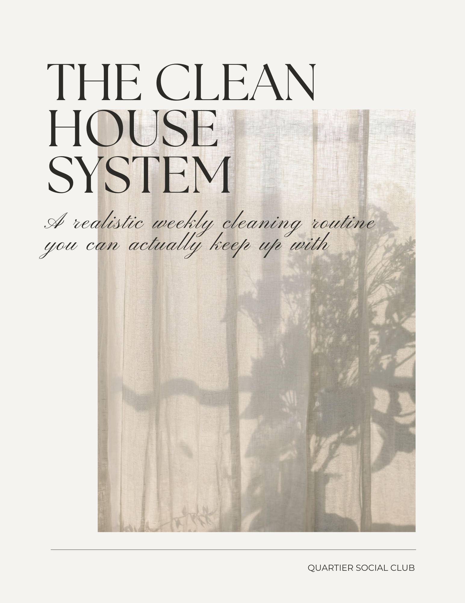 A simple, realistic cleaning schedule you can actually keep up with. Get a free printable weekly cleaning checklist and house cleaning system designed to reduce mental load and save time.