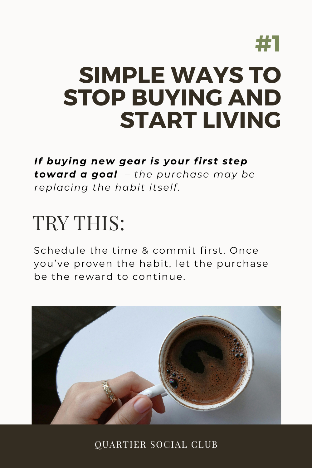 Tips for intentional living