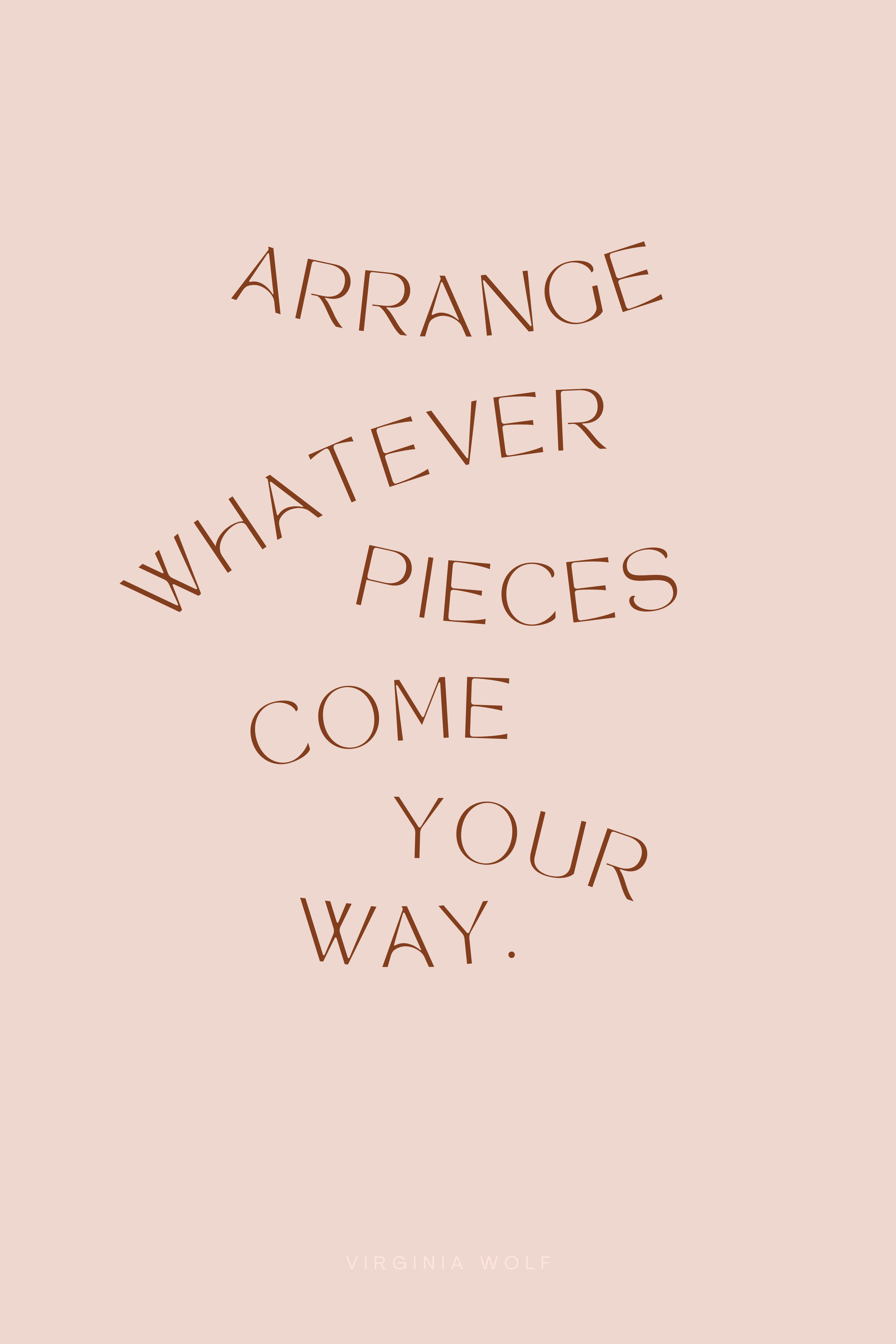 Designing a life you love is about working with what you have.