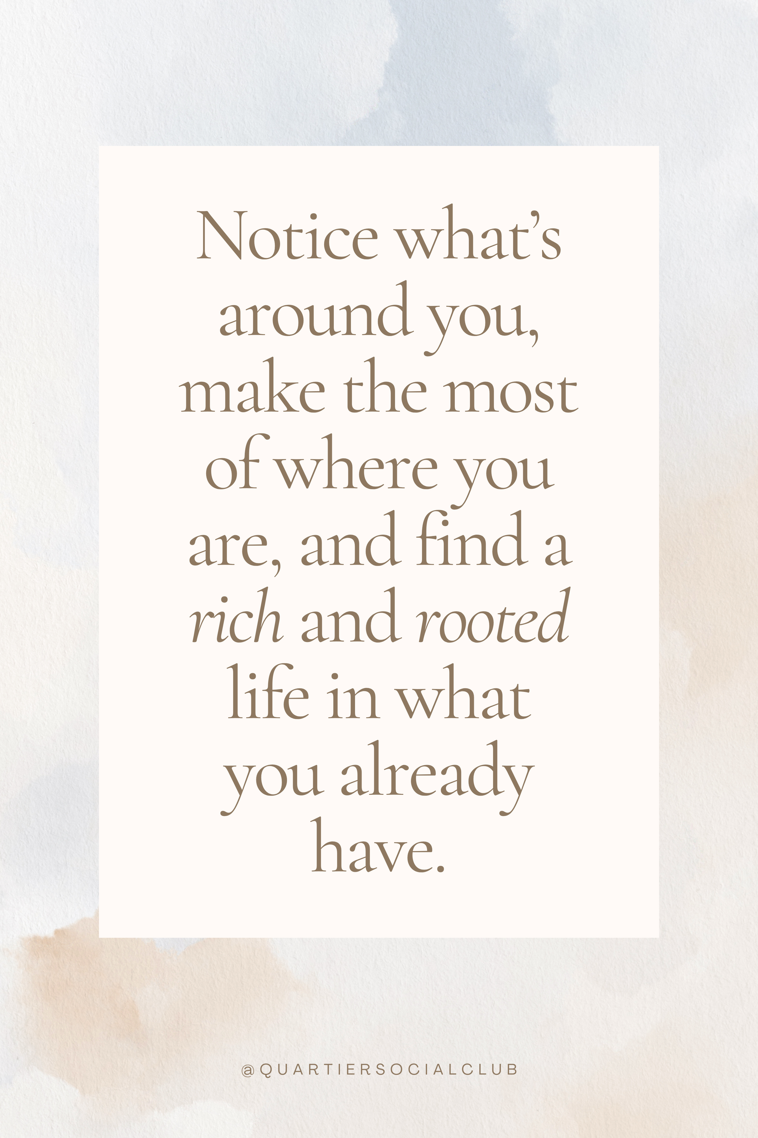 what it means to finally know “enough.”