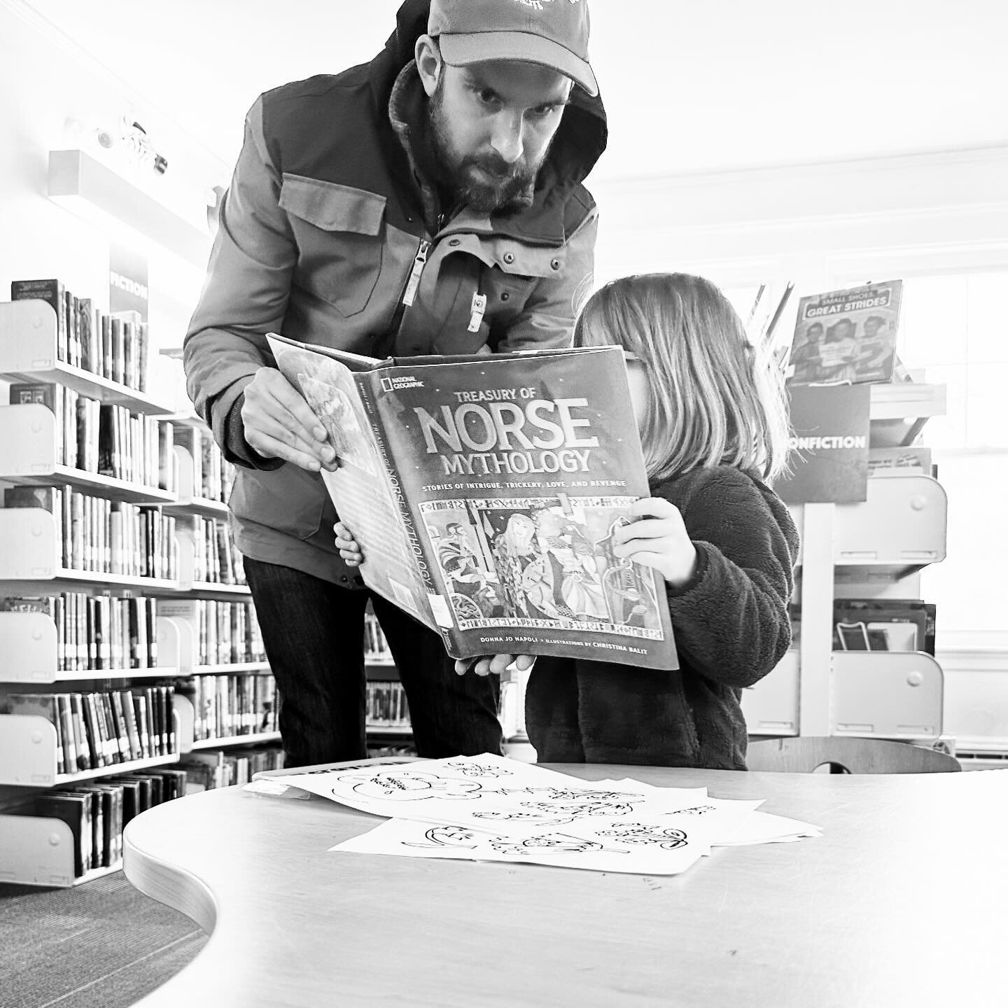 I&rsquo;m willing to leave the @portlandpubliclibrary if bribed with Ice Cream from @lechaportland