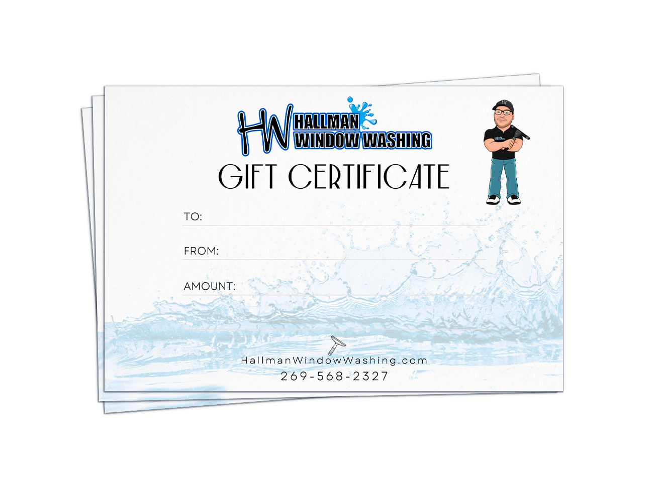 Promotions and Gift Certificates — Hallman Window Washing