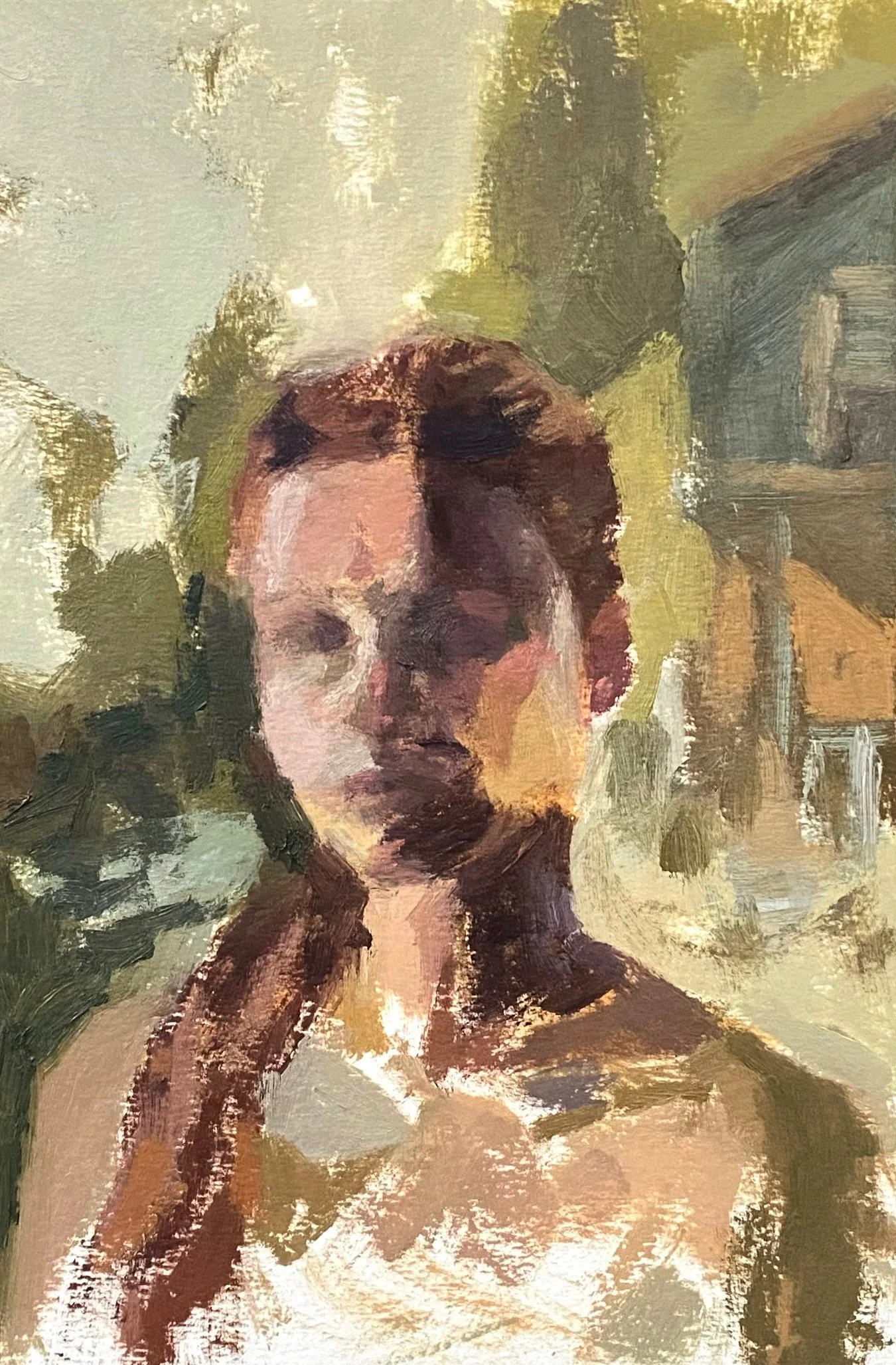 Self Portrait, 5x9, 2022