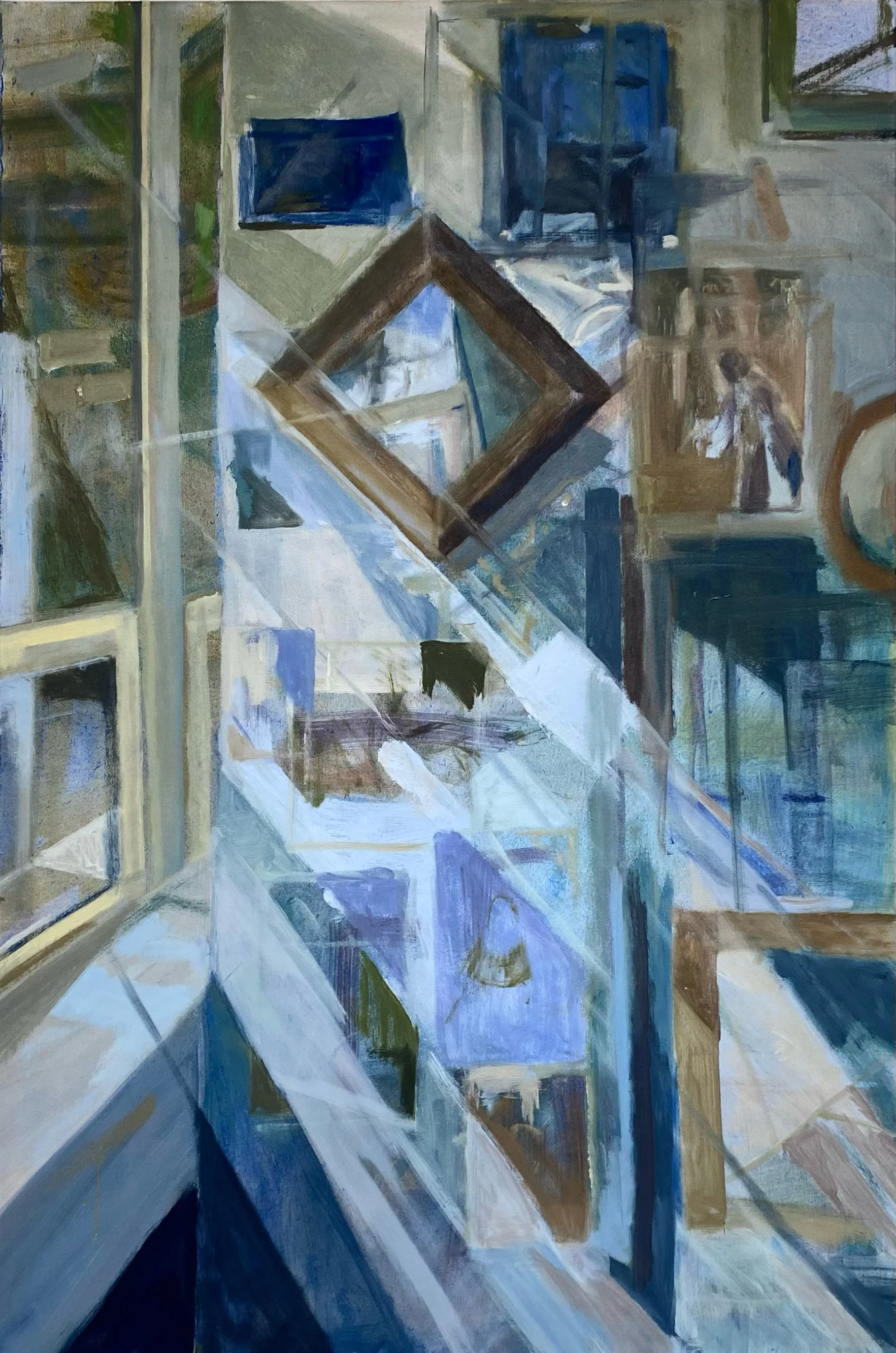 Refractions, 45x24, 2022