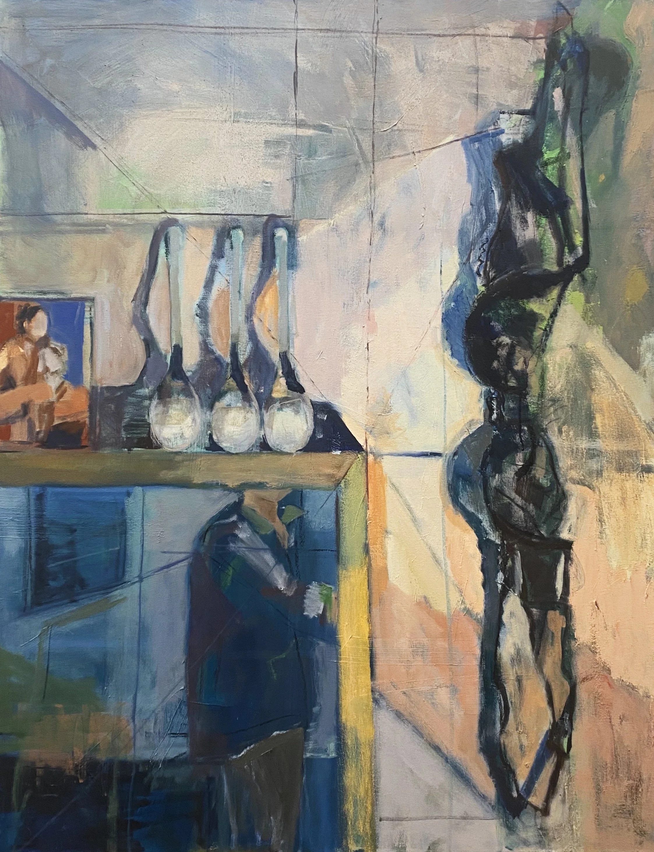 Self Portrait Expanded, 45x36, 2023