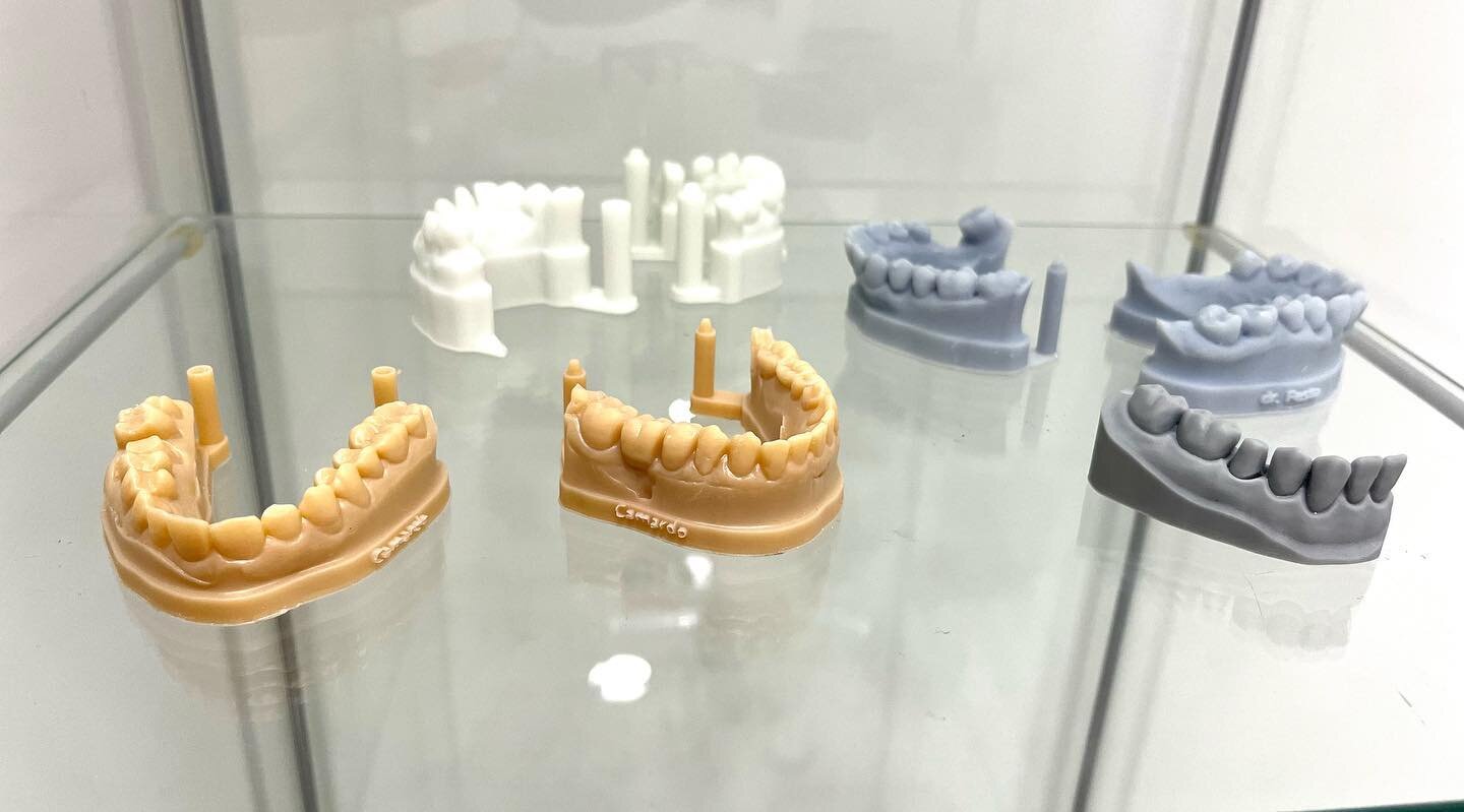 Realizzazione modelli 3D👌🏻 #stampante3d #modelli3d #fulldigital #work #dentalmodels #exocad