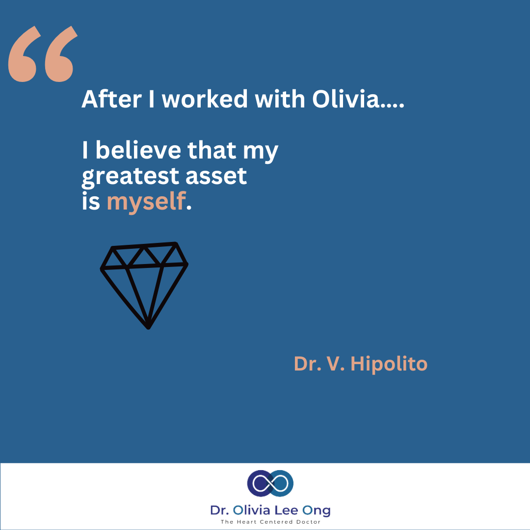 Social media post example for Dr Olivia Ong