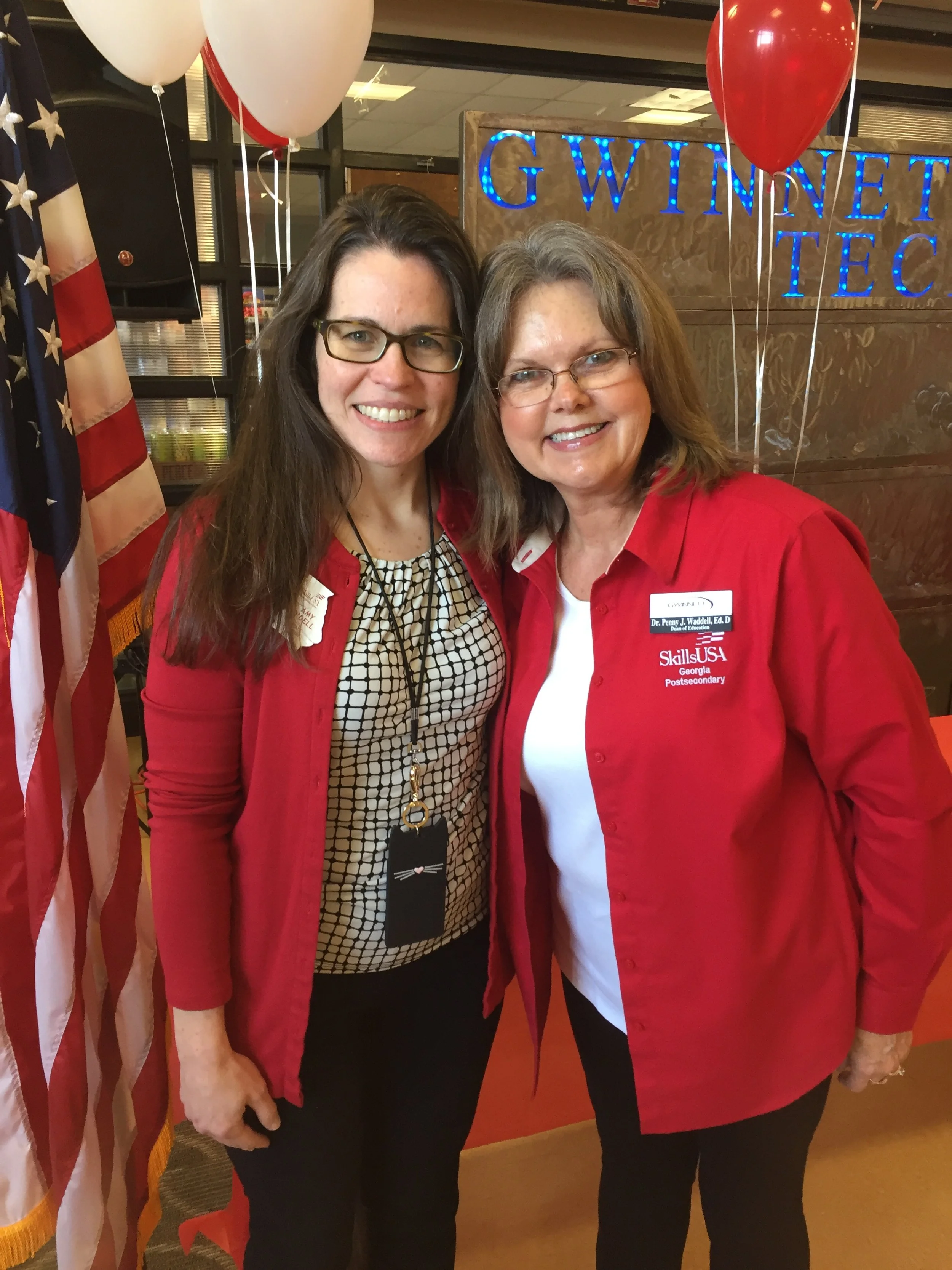 working with TCSG to promote SkillsUSA.JPG