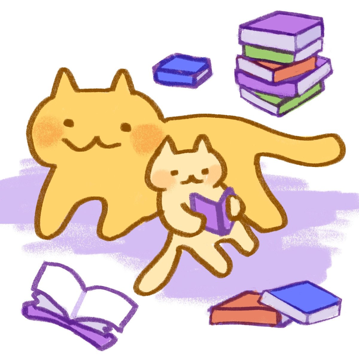 "Spot Illustration for Summer Reading 1", Digital