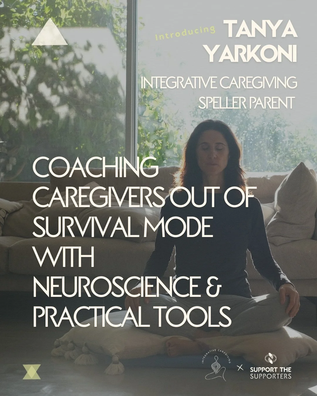 Introducing Tanya Yarkoni! 
Tanya is a family caregiver and coach dedicated to helping family caregivers thrive within the complex and challenging demands of their caregiver role. Her vision is to help caregivers experience their circumstances not ju