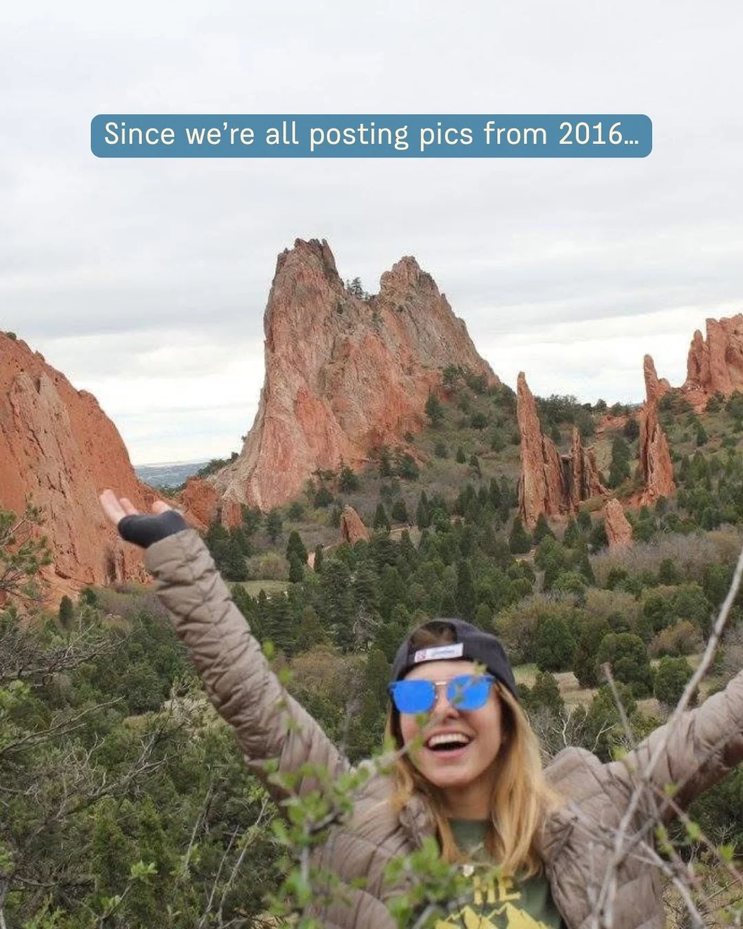 Oh 2016, how I yearn for you 💭 I&rsquo;m so different yet so the same 🦋🌍🌳 

This is probably my favorite social trend in a long time. Let me see your pics from 2016!!