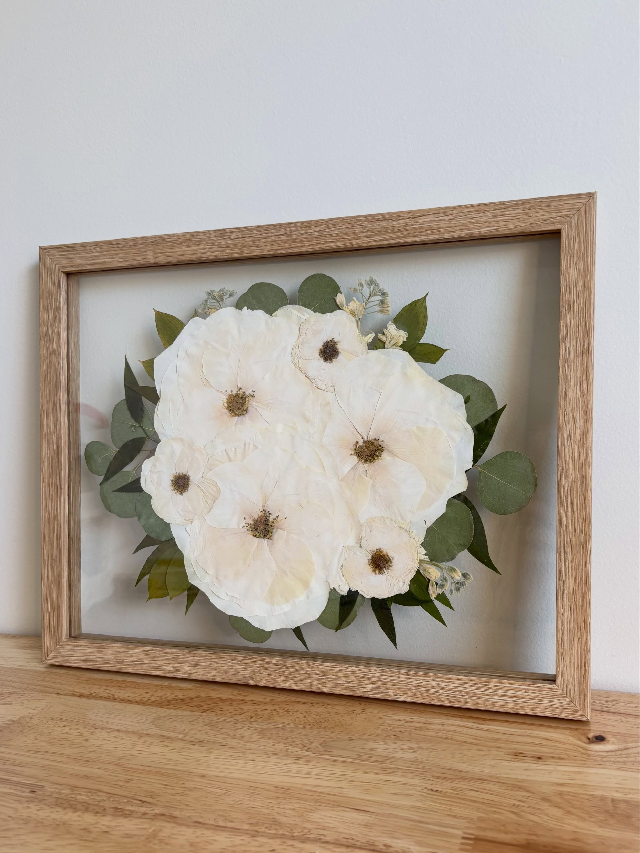 One bride, two beautiful marriage celebrations, and two pressed frames filled with memories. ✨ These flowers are preserved from both special days so they can be cherished for years to come. 🖼️

#pressedflowerart #pressedflowers #floralpreservation #