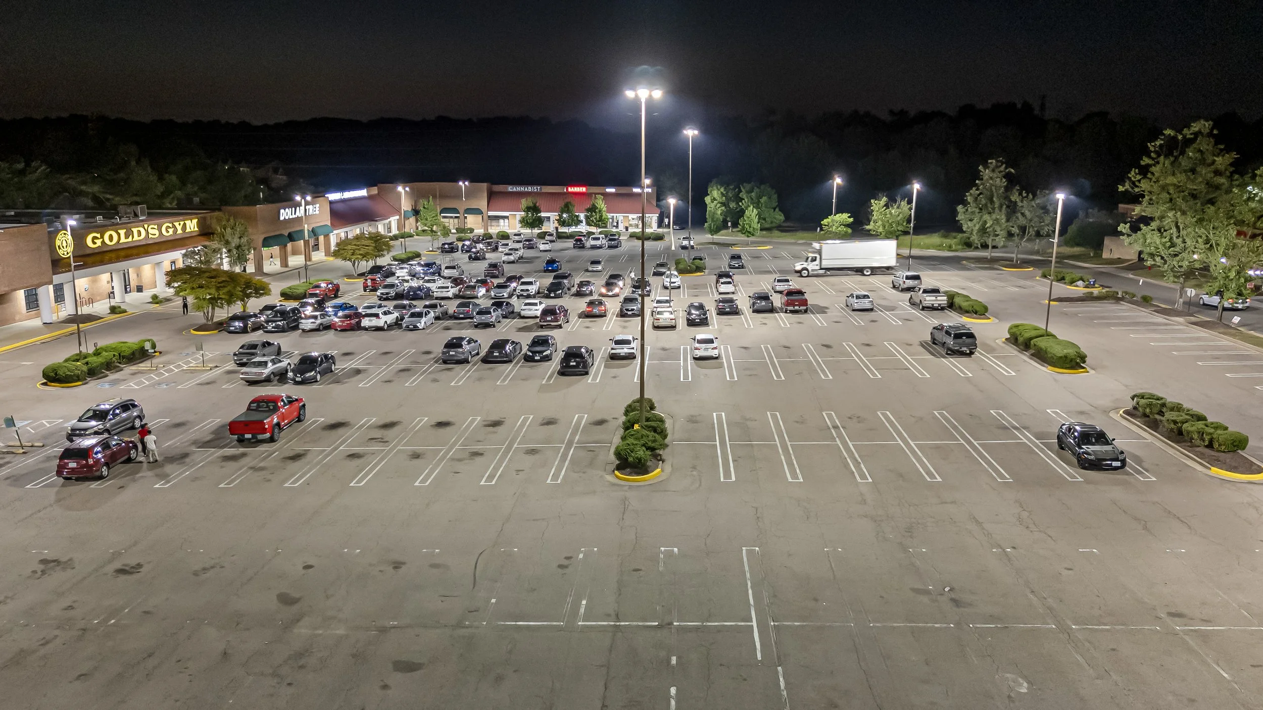 Parking Lot + Exterior Lighting Project in Laburnum Park, Richmond (LED Rebate)