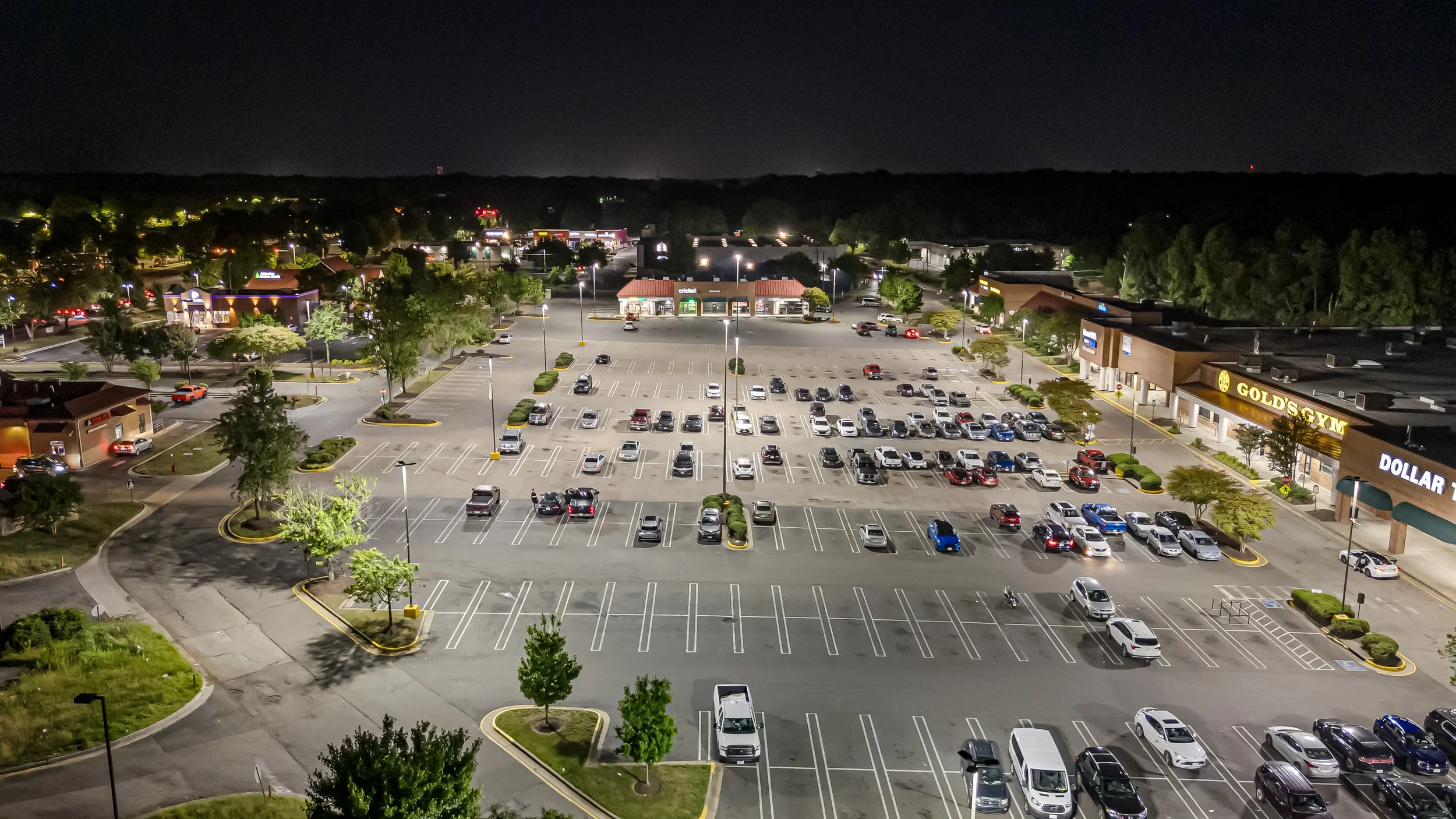 Parking Lot + Exterior Lighting Project in Laburnum Park, Richmond (LED Rebate)