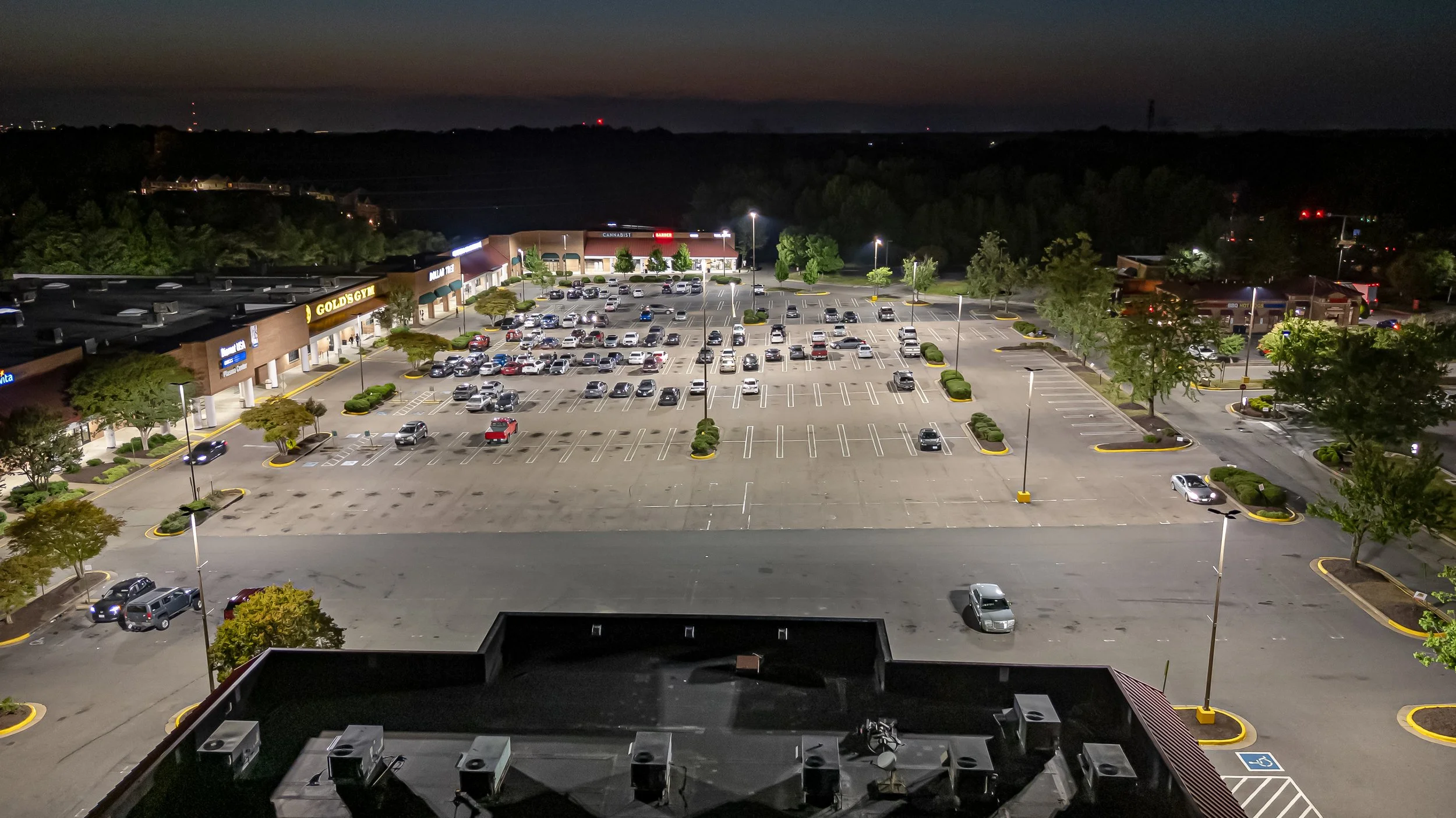 Parking Lot + Exterior Lighting Project in Laburnum Park, Richmond (LED Rebate)
