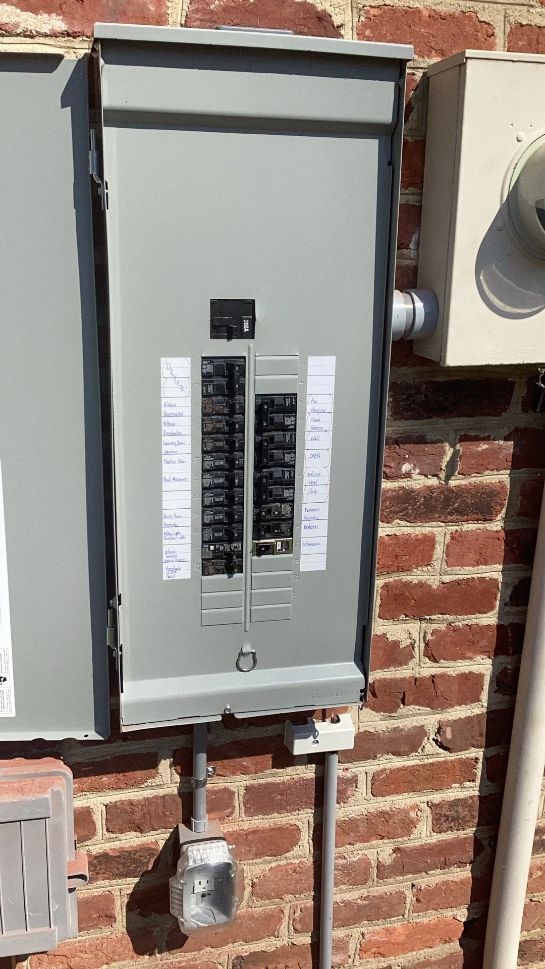 Outdoor 200A Panel Cover On