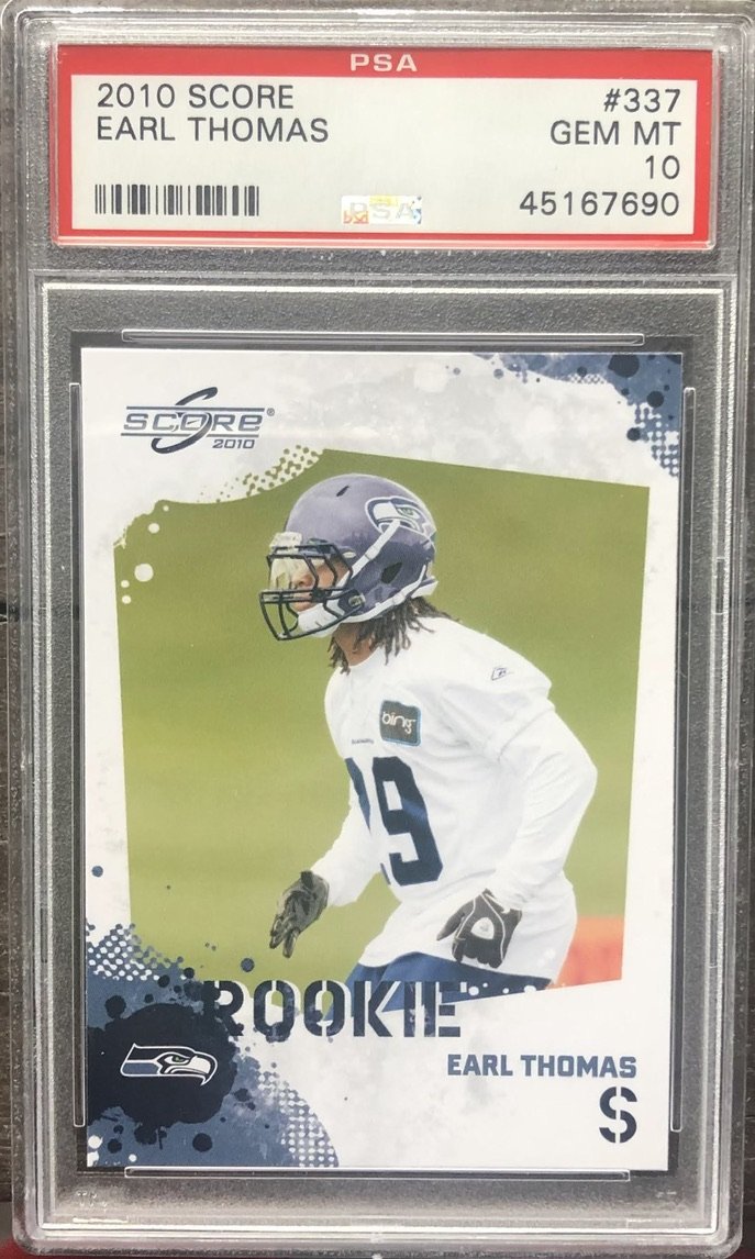 2010 Topps EARL THOMAS