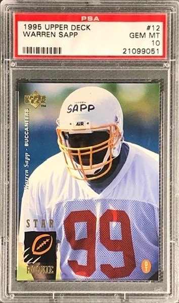 1995 Upper Deck WARREN SAPP