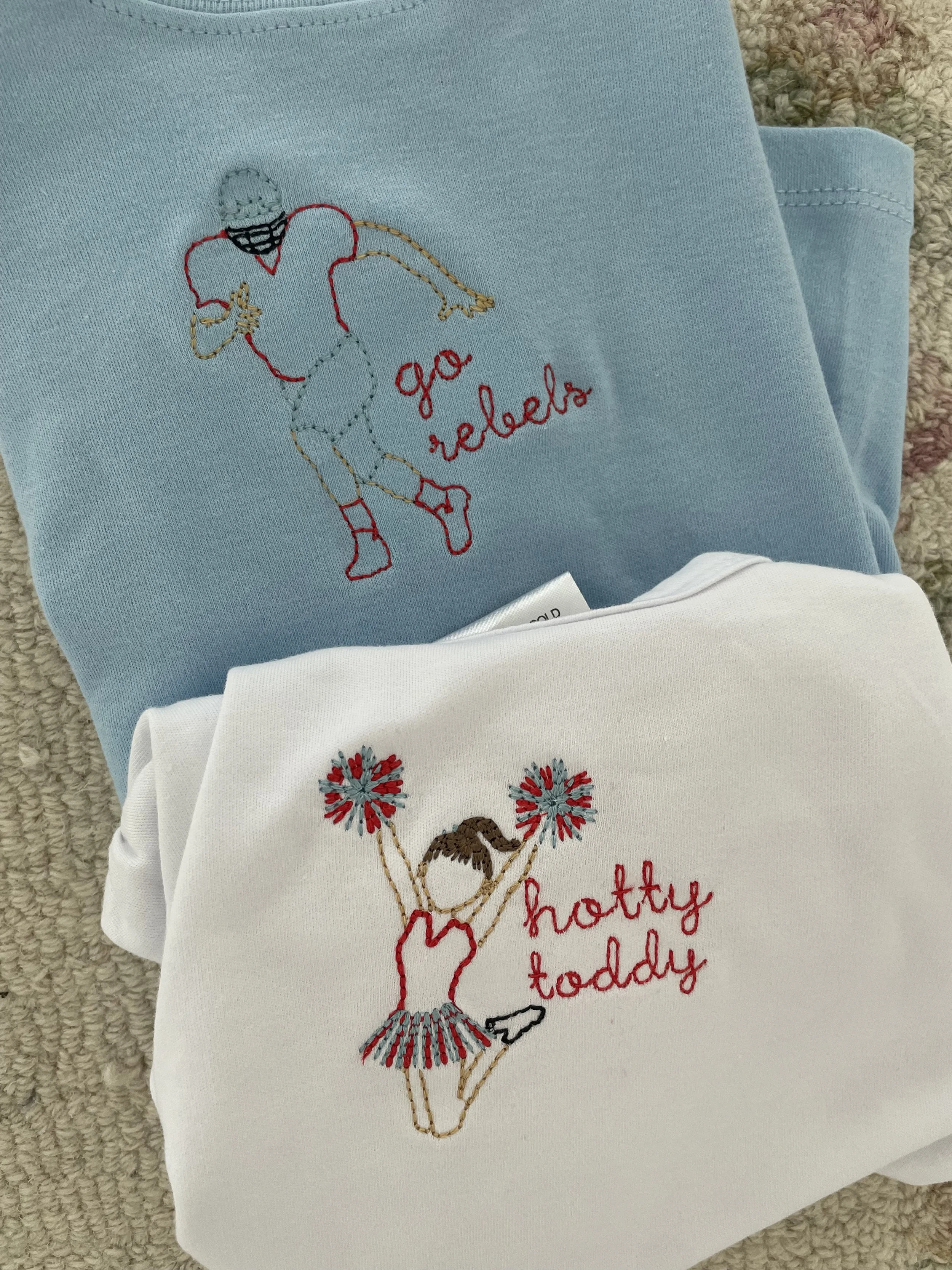 Play Shirt with Game Day Embroidery (Girl and Boy)