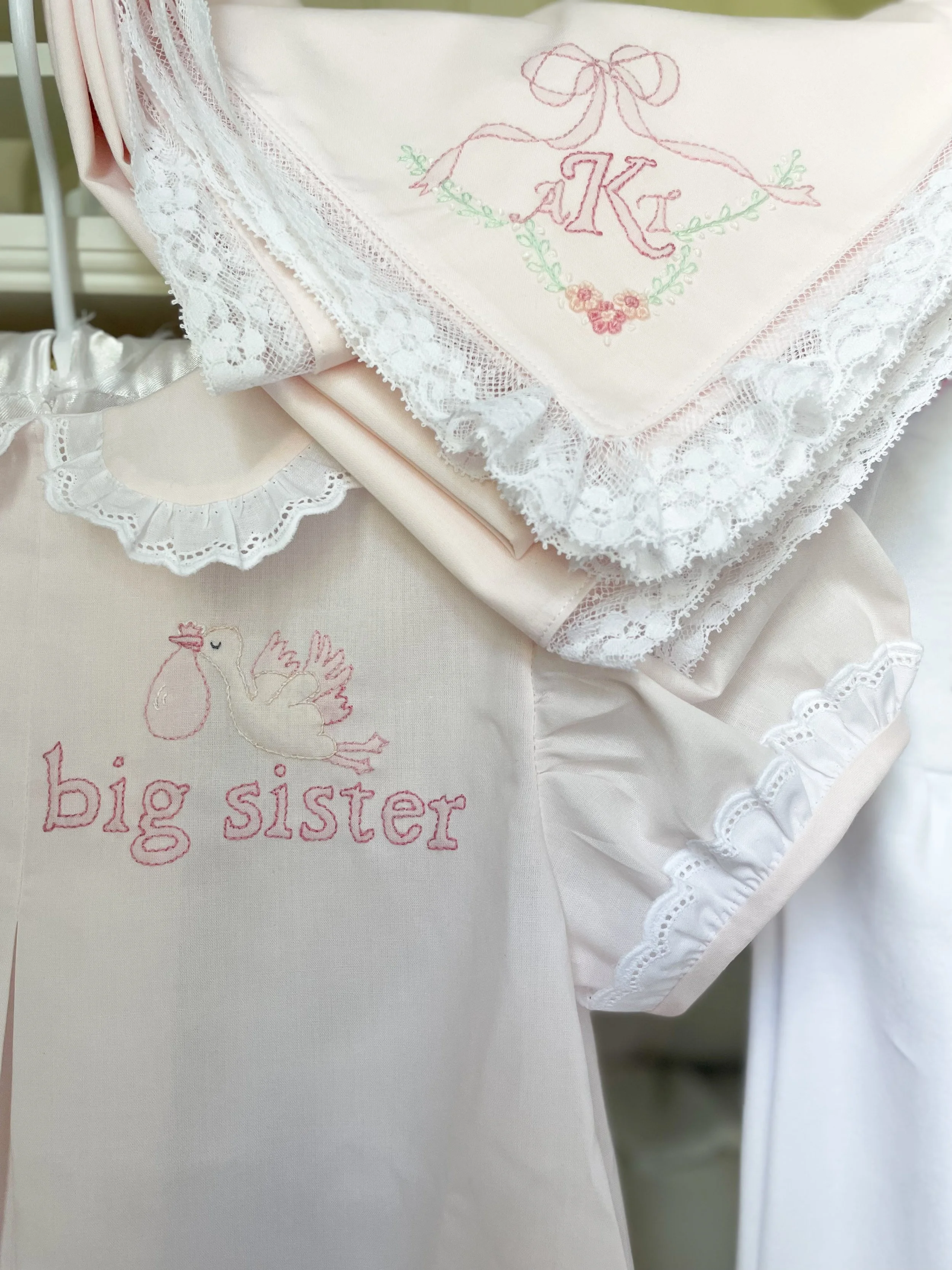 "Big Sister" Apron Dress