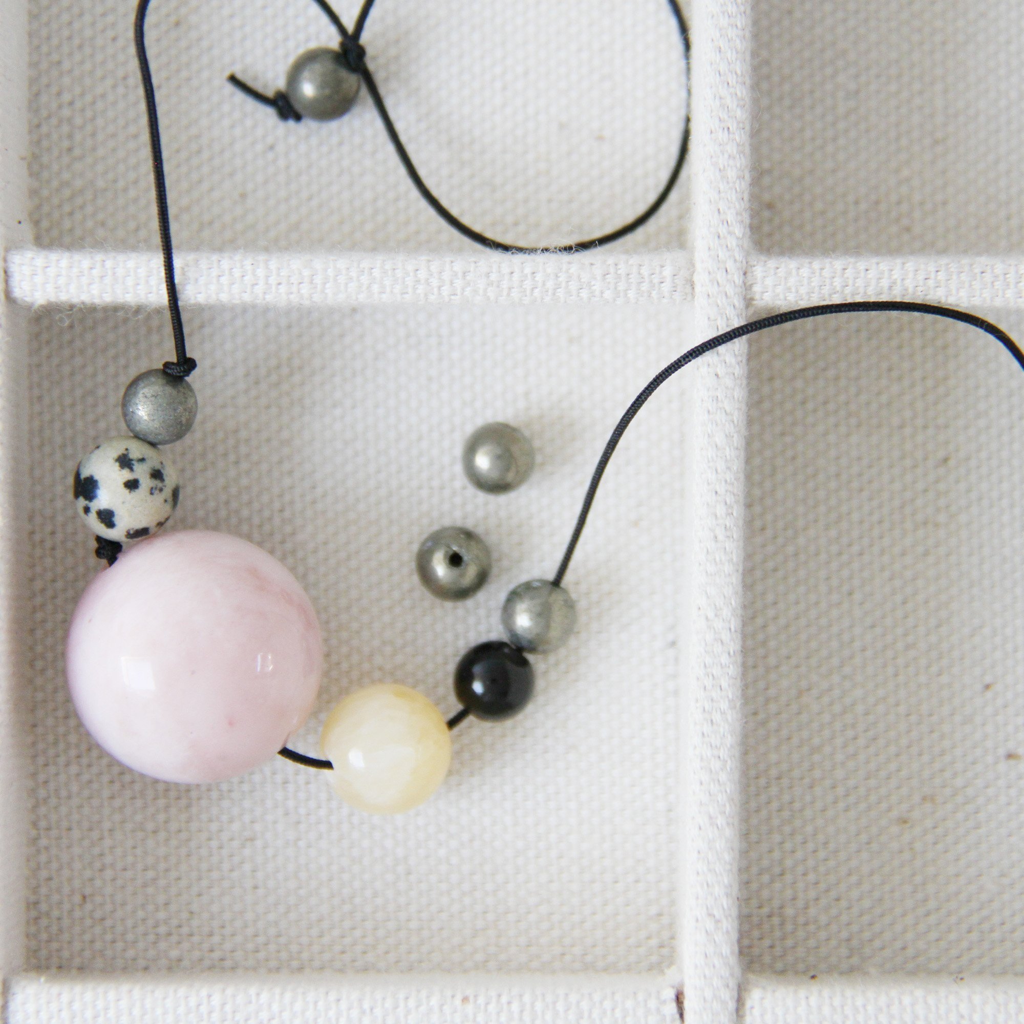 Pink Opal and Yellow Calcite Kit