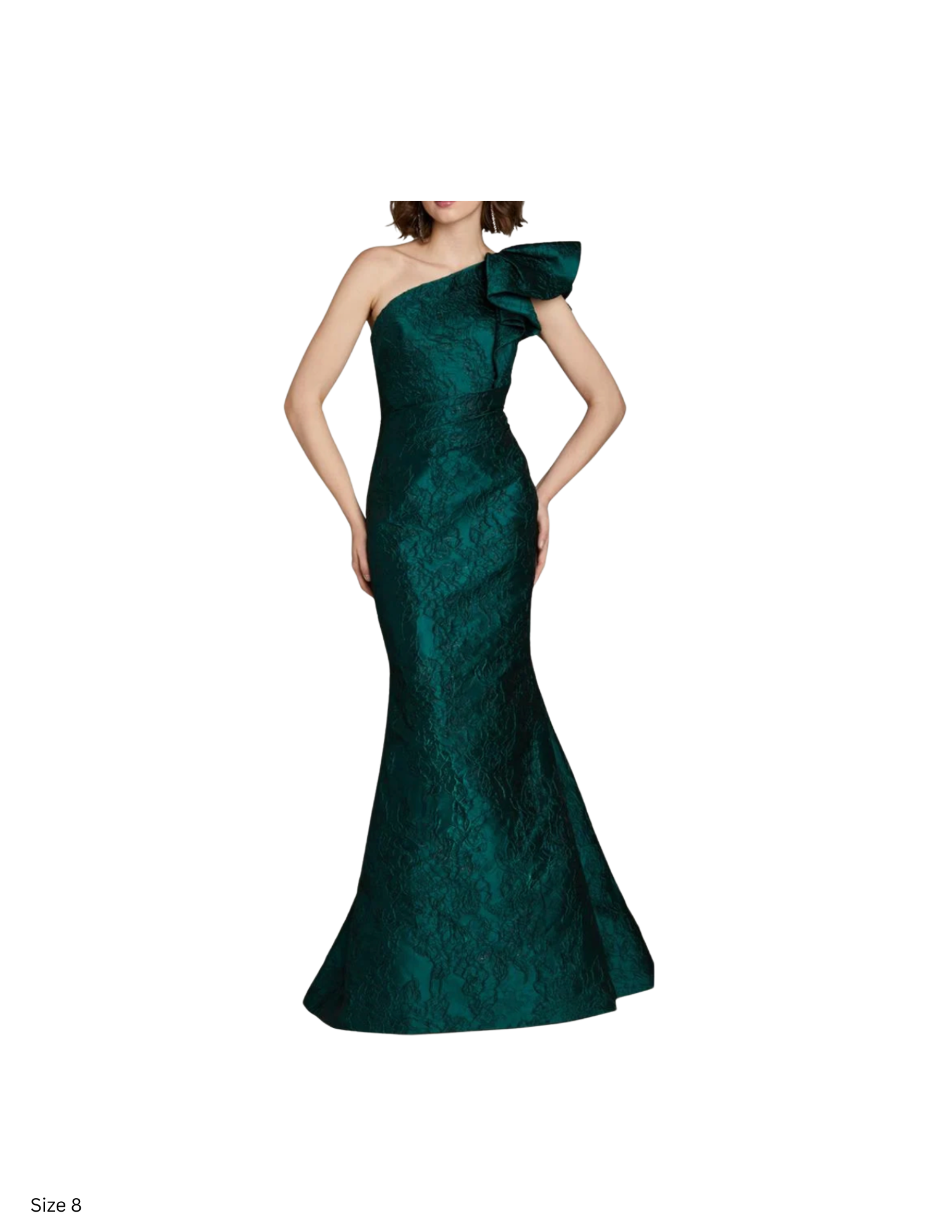 Color: Emerald Green, also available in Cream
Size: Available by request