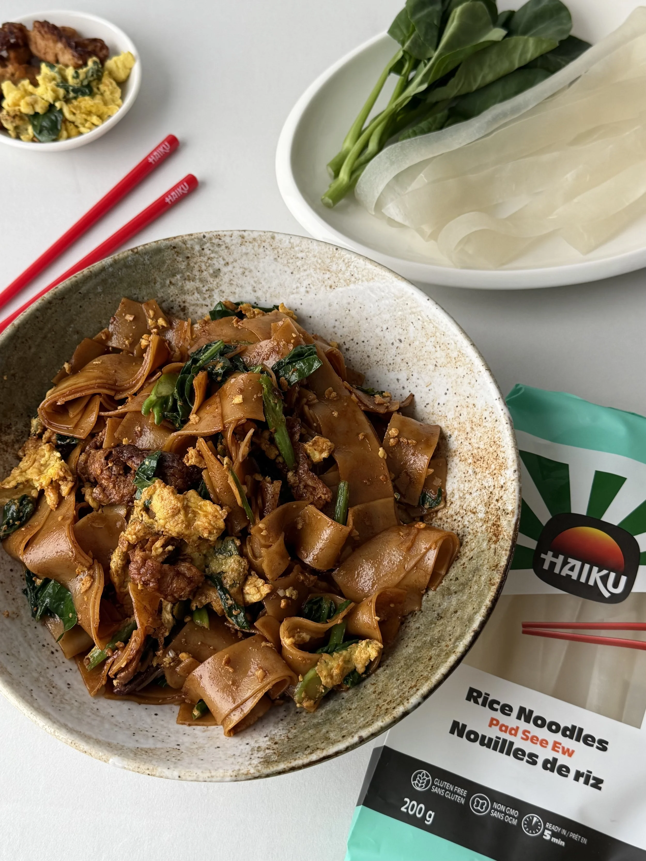 Nouilles Pad See Ew végétaliennes