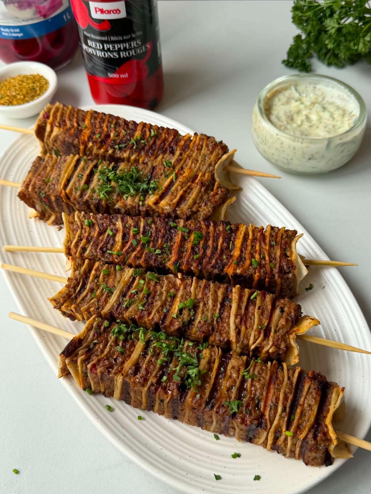 Tortillas kebab végé