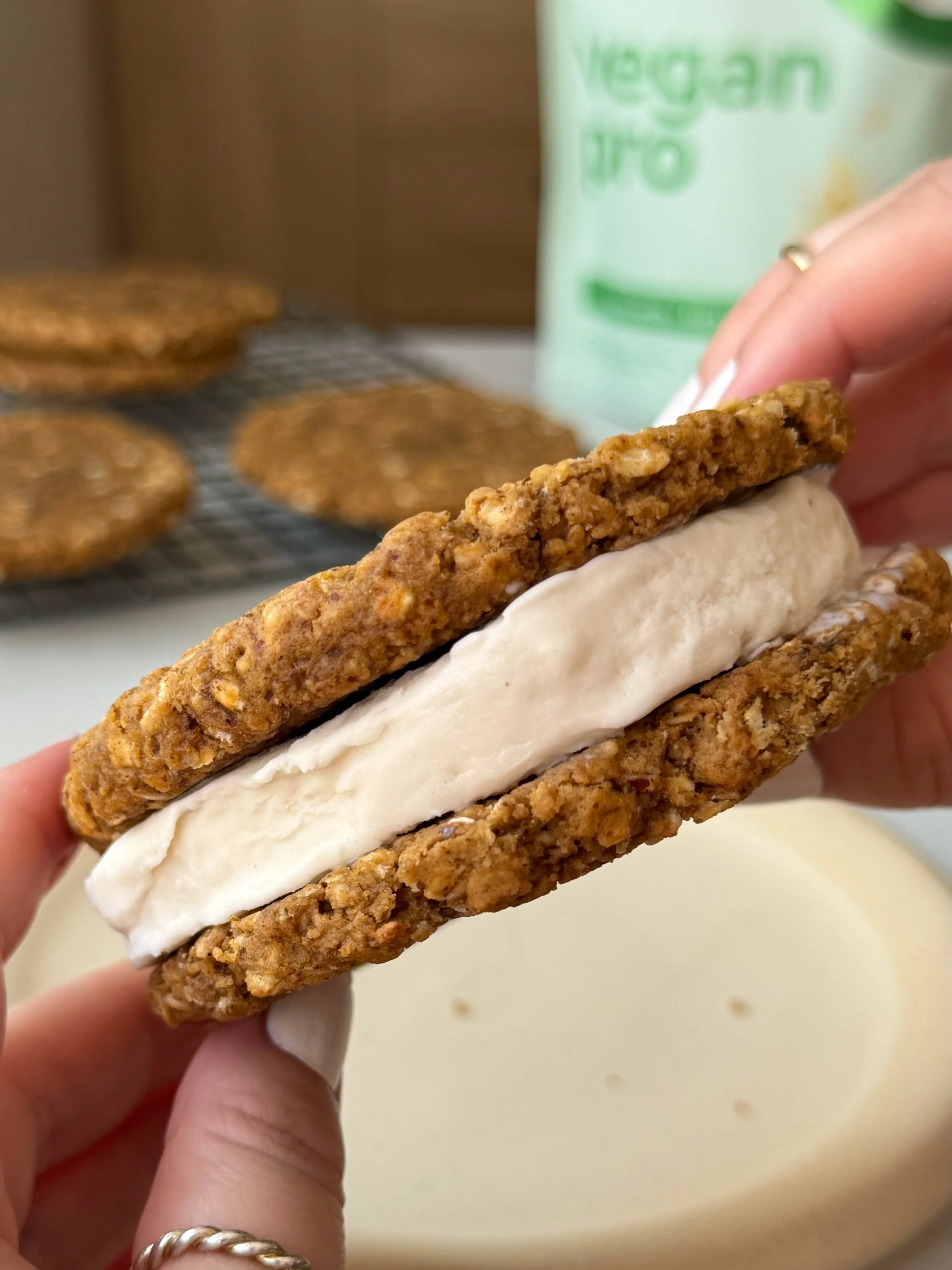 Sandwich à la crème glacée maison 