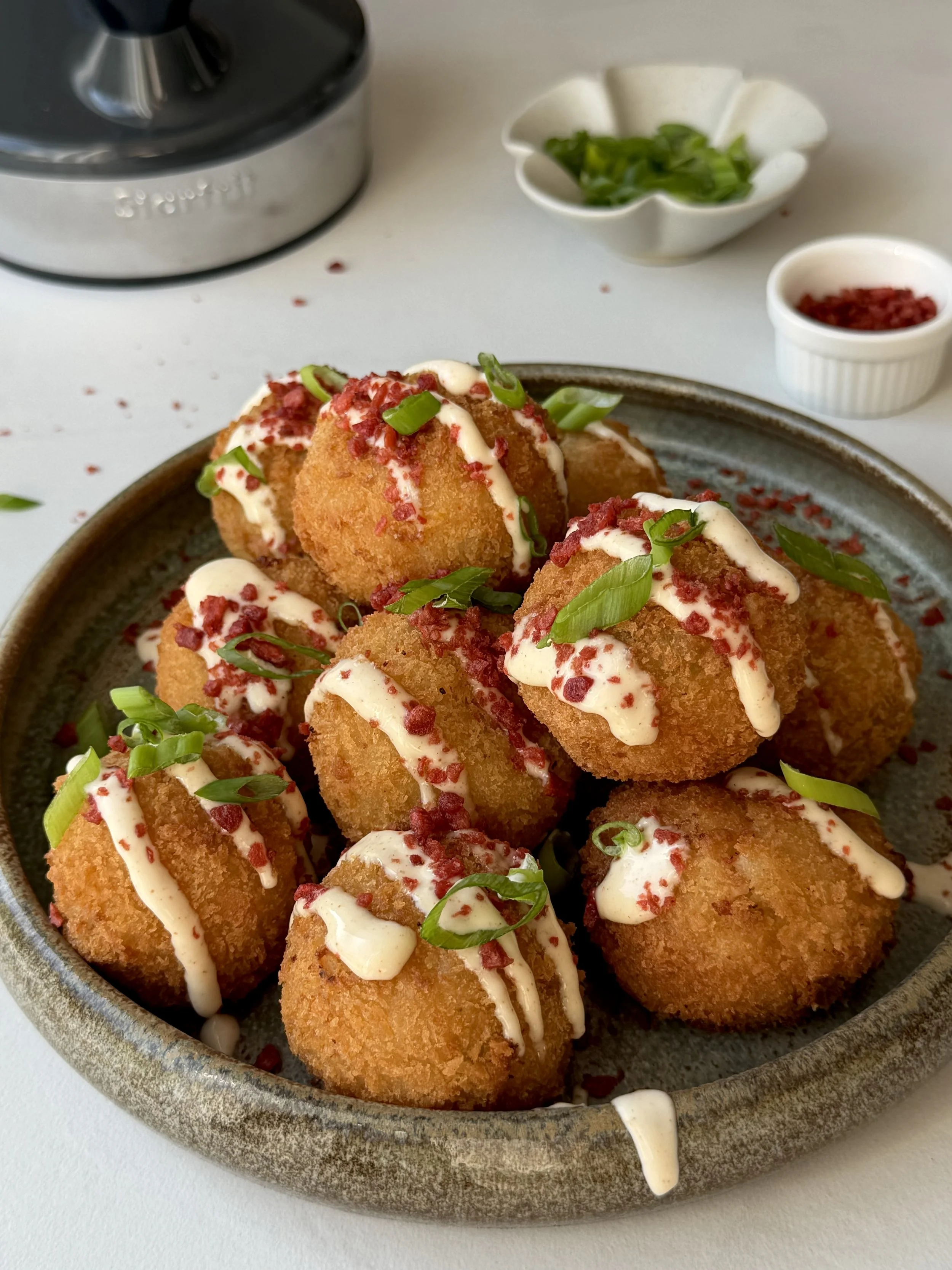 Bouchées de pomme de terre jalapeños poppers