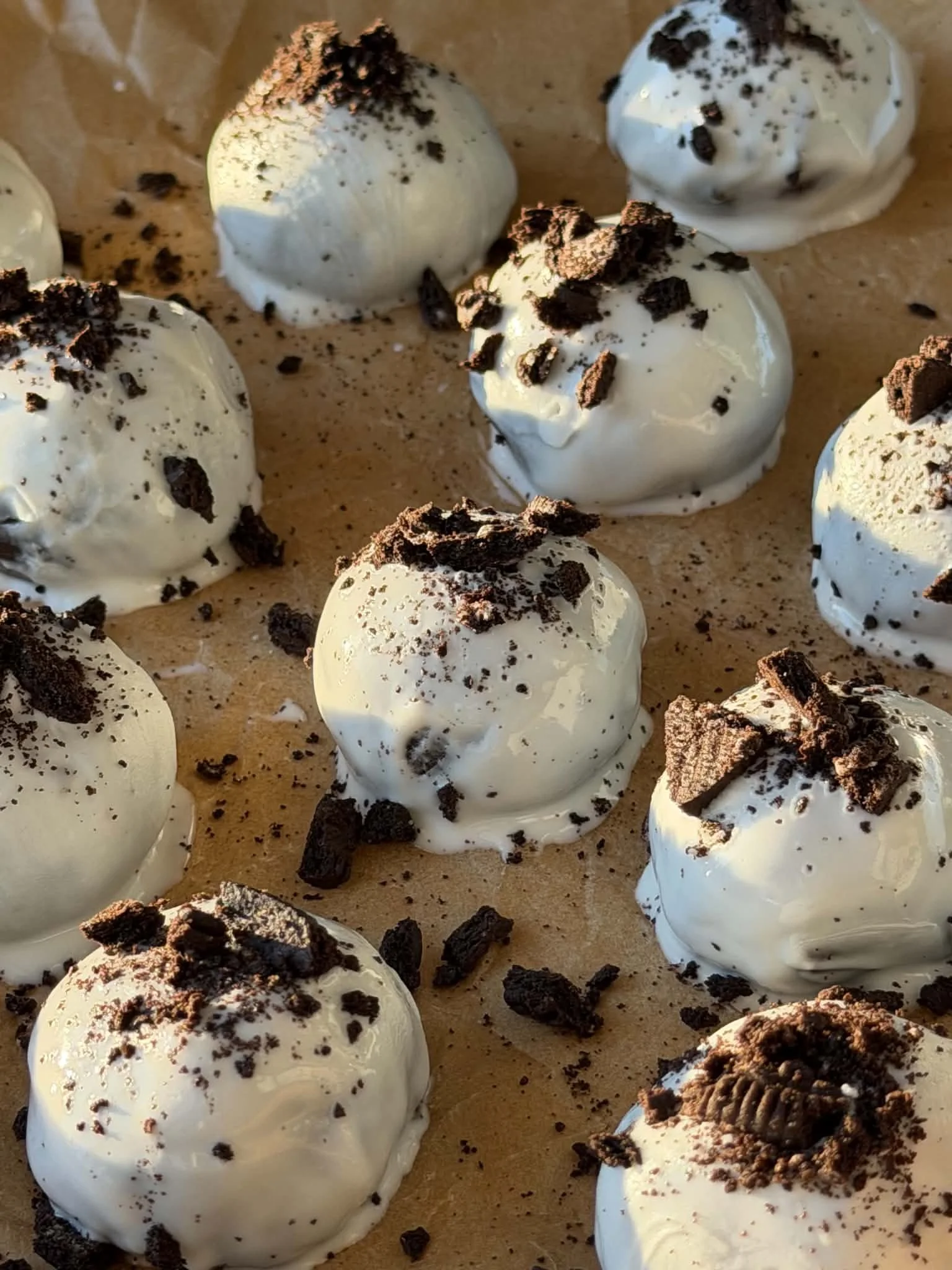 Bouchées de fudge aux Oreos