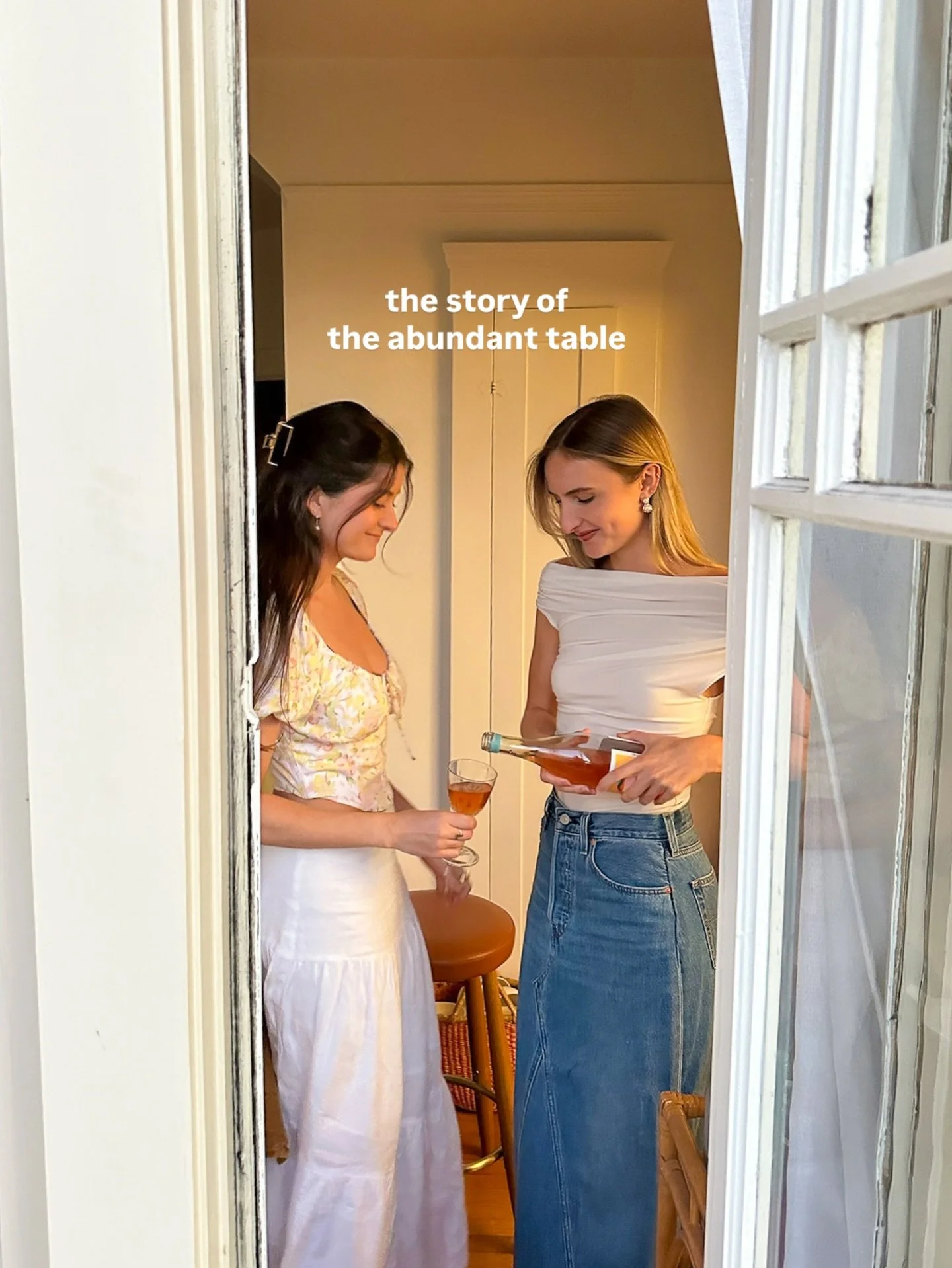 For everyone who has recently found us, this is the story of The Abundant Table 🤍
