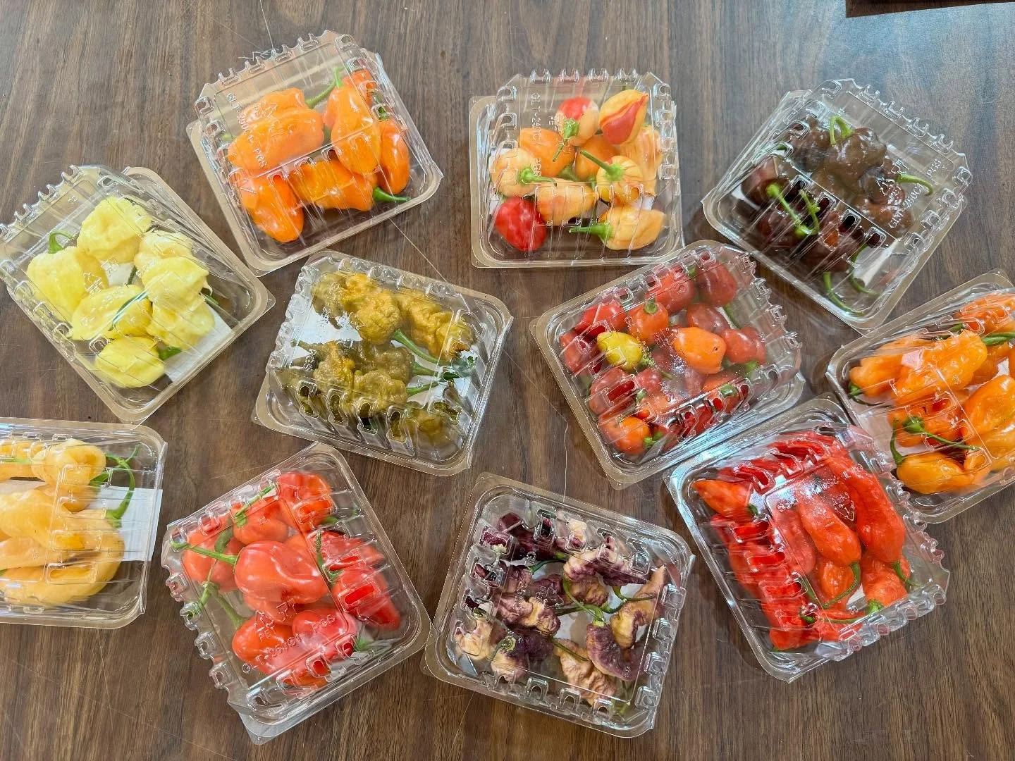 🌶️ Spice it up! (Or not&hellip;either way, we&rsquo;re here for ya) we have loads of peppers in the marketplace - including a no heat habanero called a Habanada! But if you like it hot, these peppers bring it (and have names to compete with the best