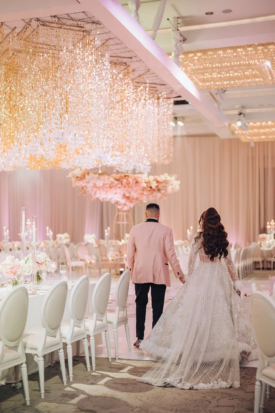 A BLUSH &amp; GOLD WEDDING AT CHÂTEAU LE PARC