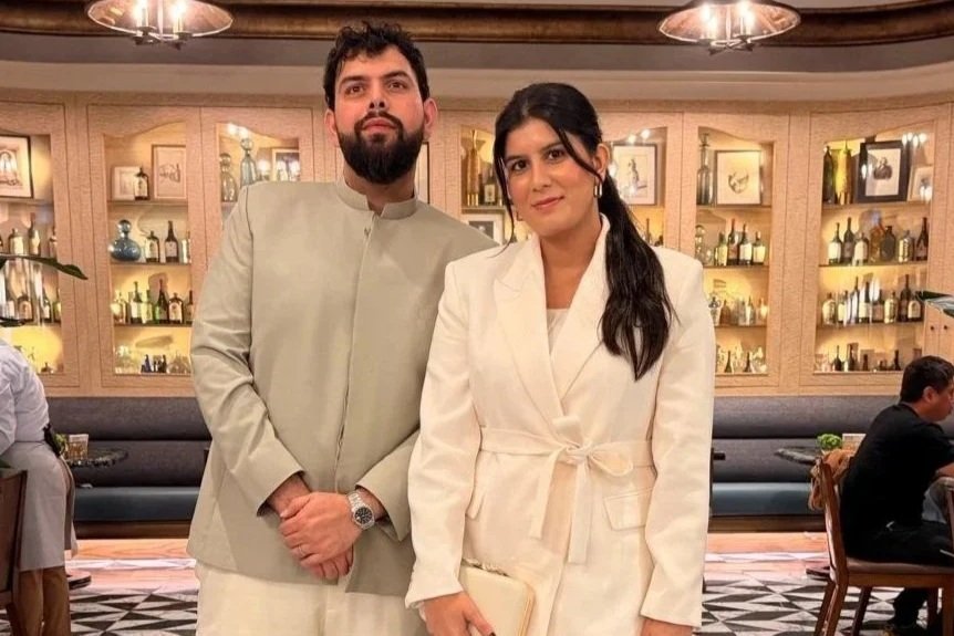 Abdul and Hafsa, sibling co-founders of Ethereal Creators, a Toronto luxury wedding design studio