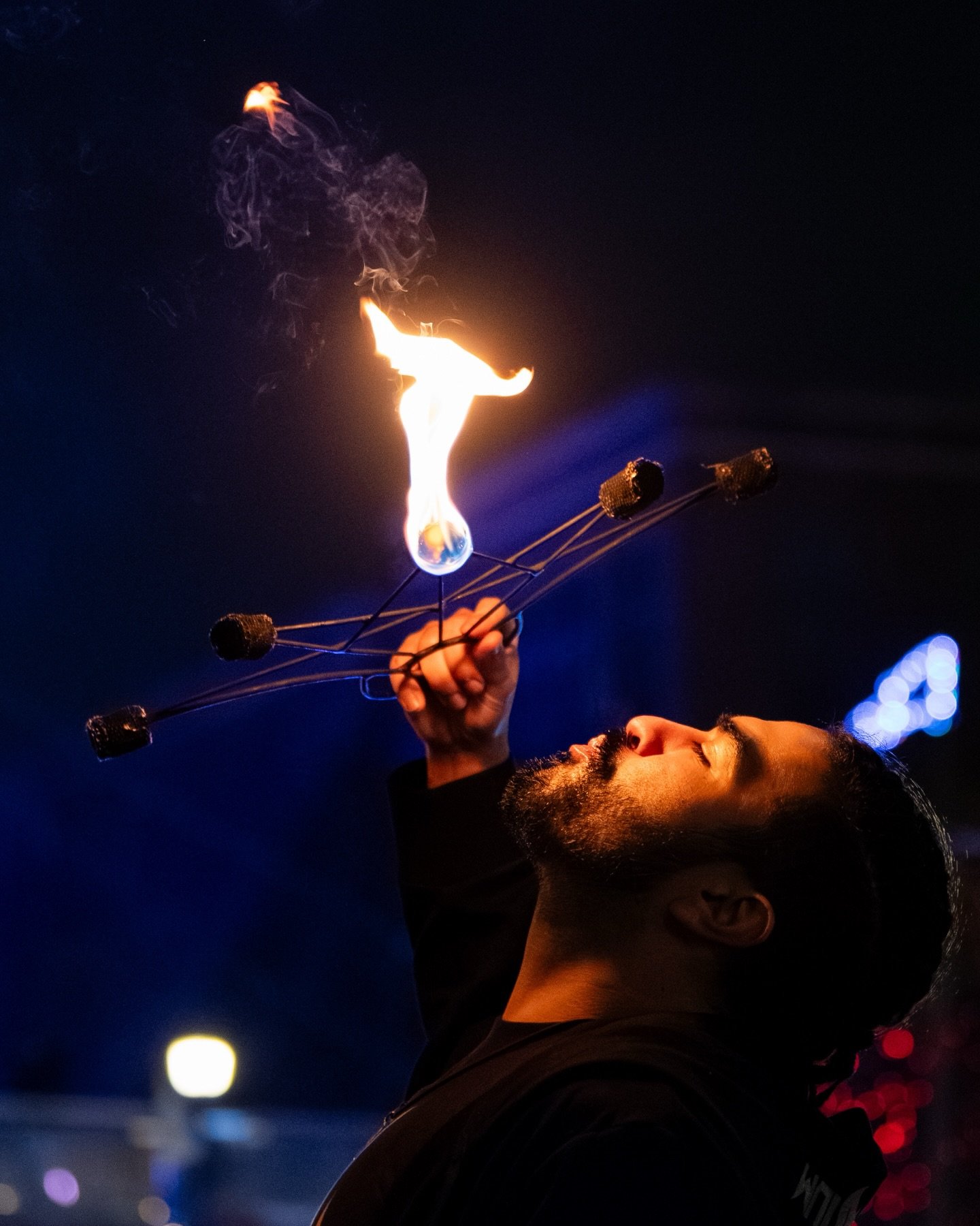 @pyrophoric_firedance&rsquo;s performance on the creek last night for @dwntwnfrederick Fire in Ice 2026! 🔥🧊

#downtownfrederick #frederickmd #mdinfocus #visitmaryland #visitfrederickmd
