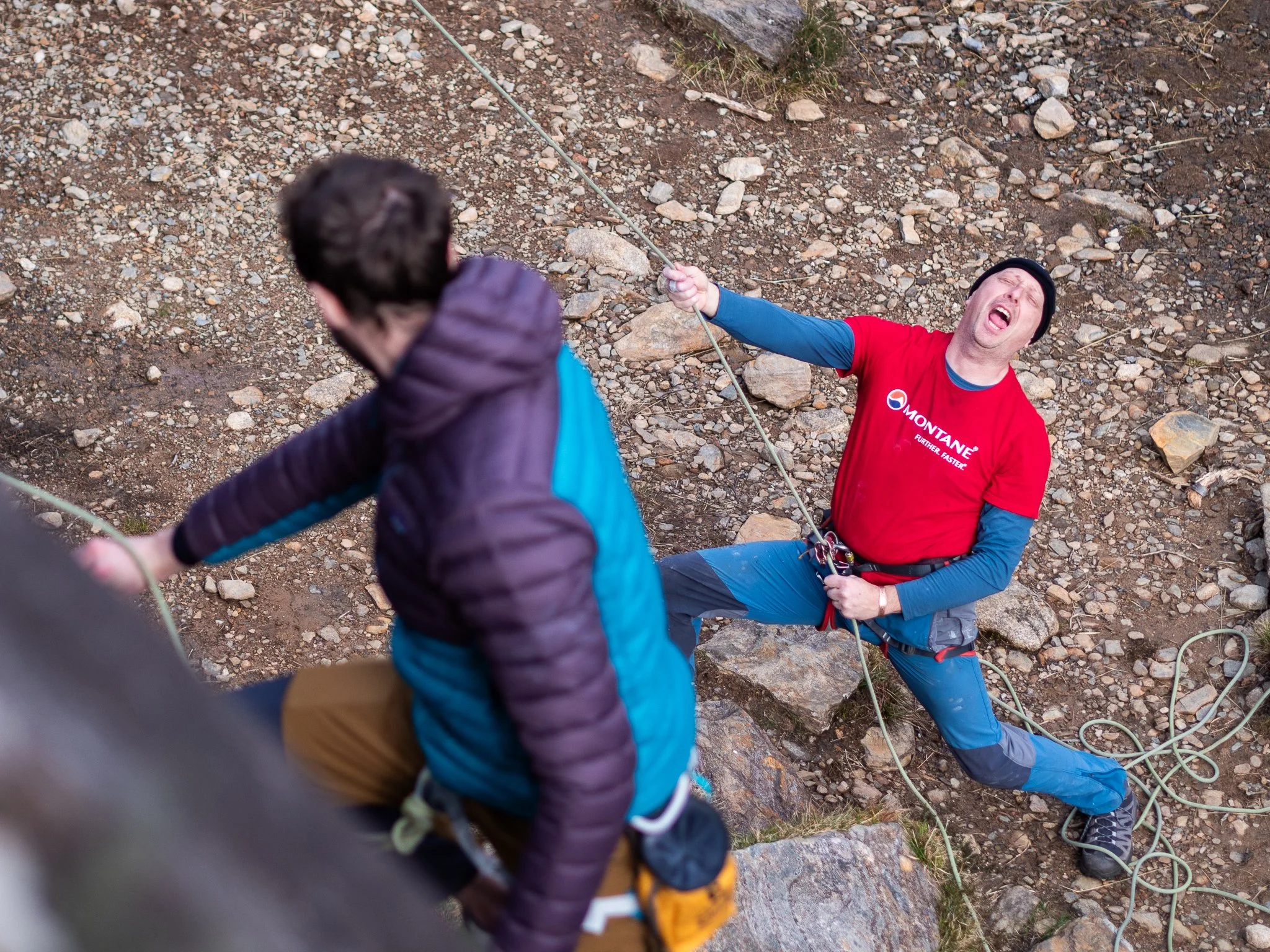 Questionable belay