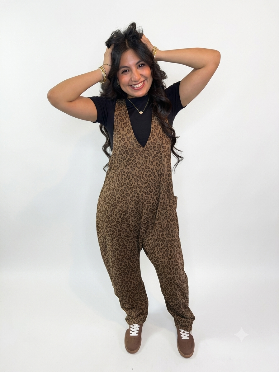 Leopard Jumpsuit