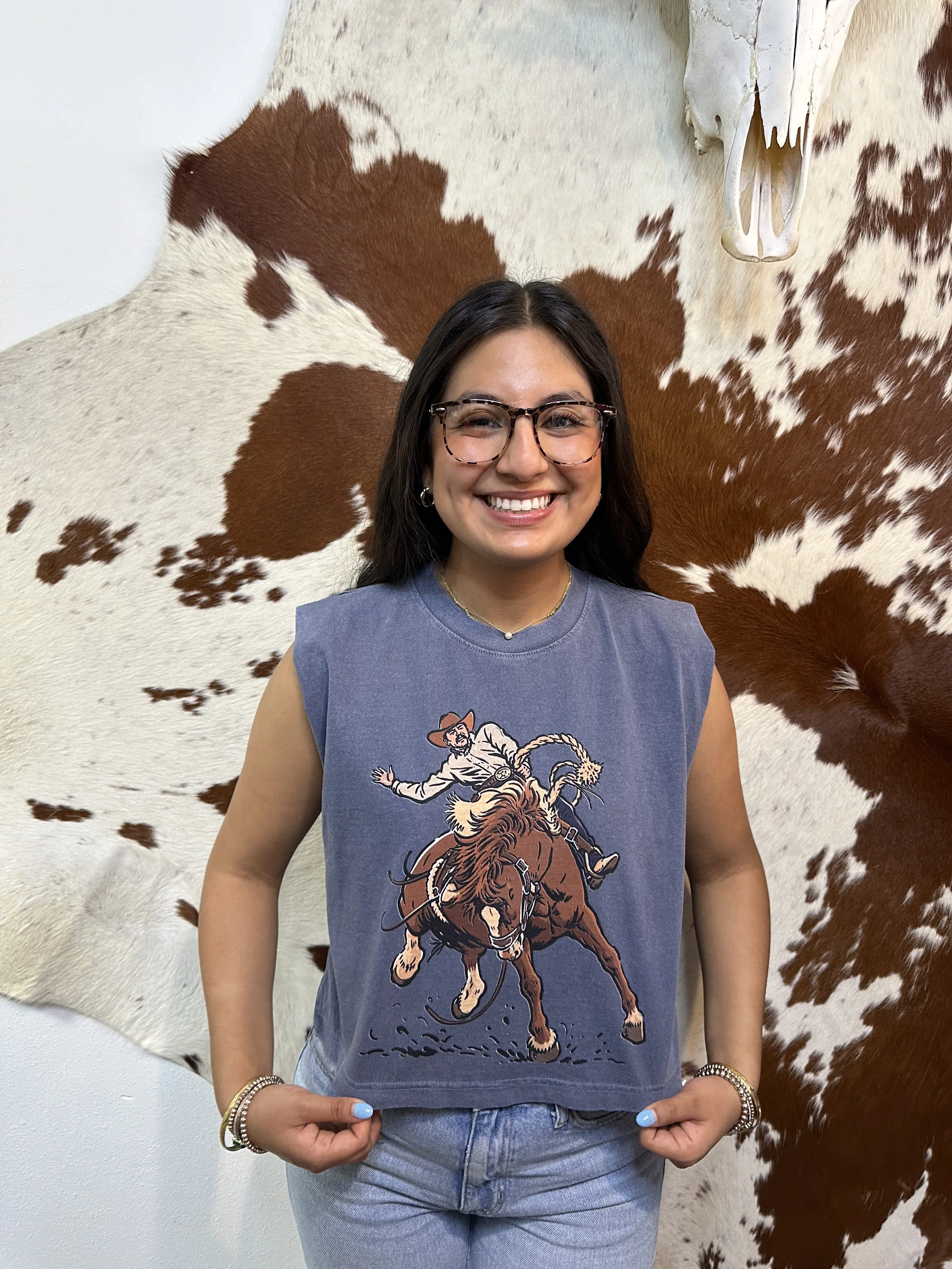 Denim Blue- Cowboy Rider