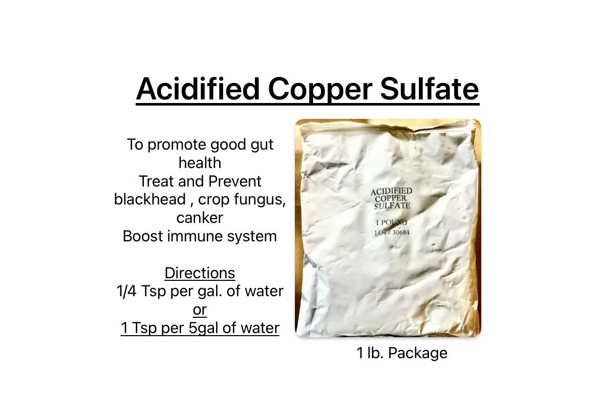 Acidified Copper Sulfate